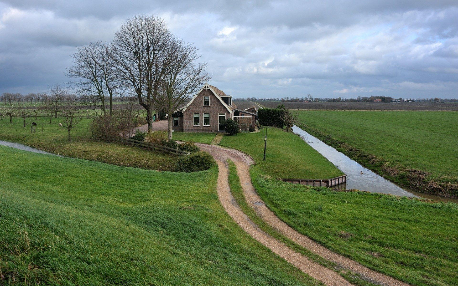 1920x1200 Wallpaper Farmhouse