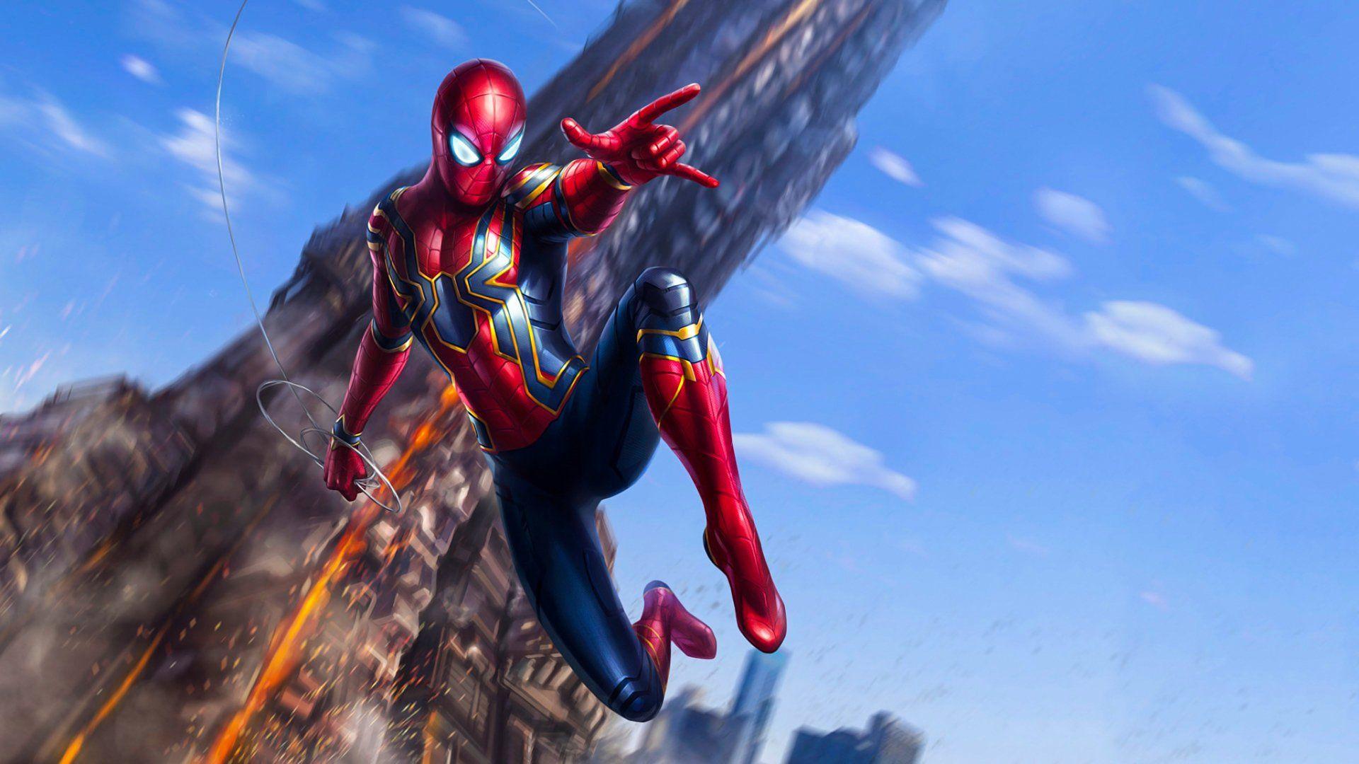 1920x1080 Iron Spider HD Wallpaper And Background Image