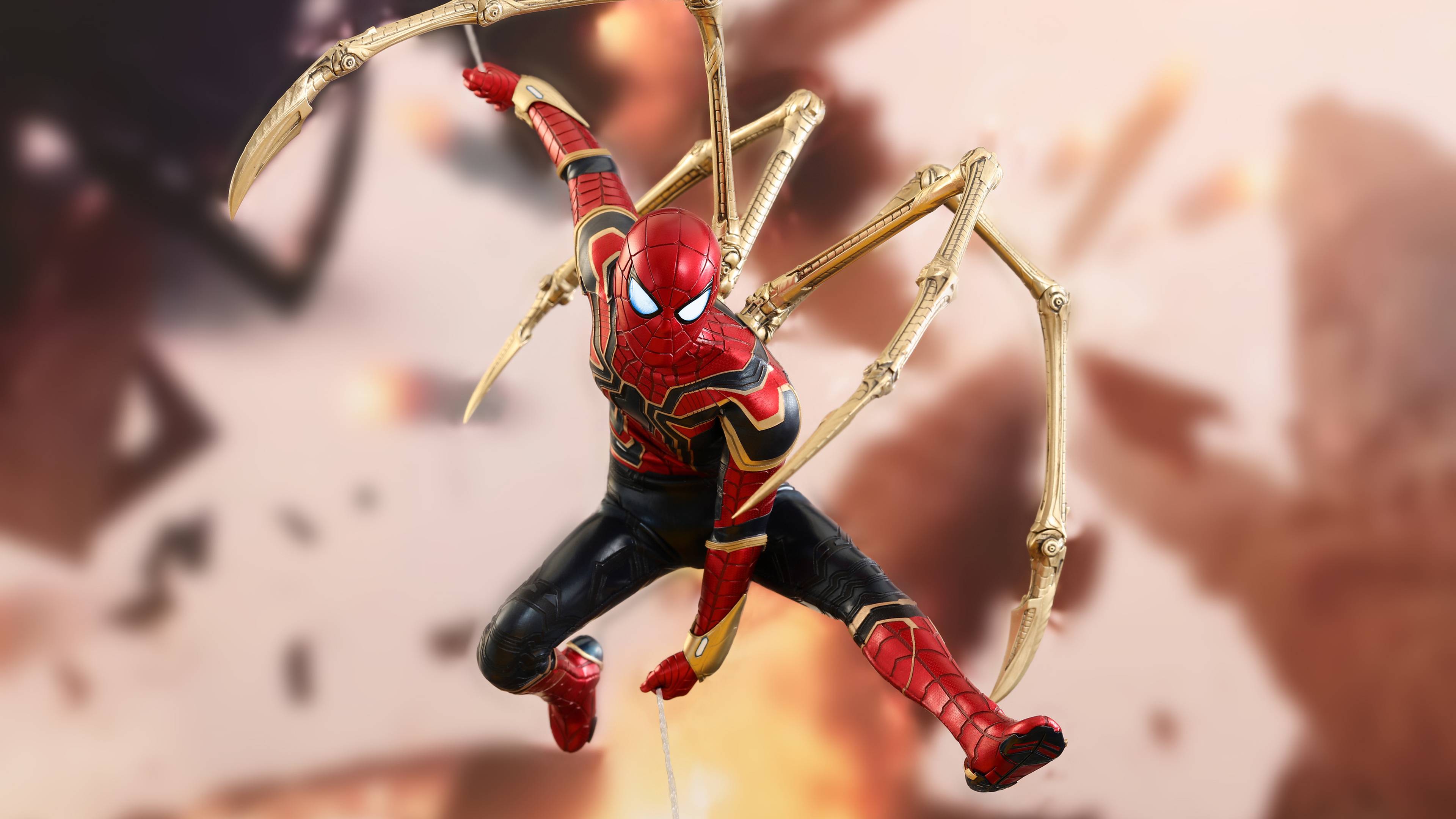 3840x2160 Iron Spider 4K Wallpaper