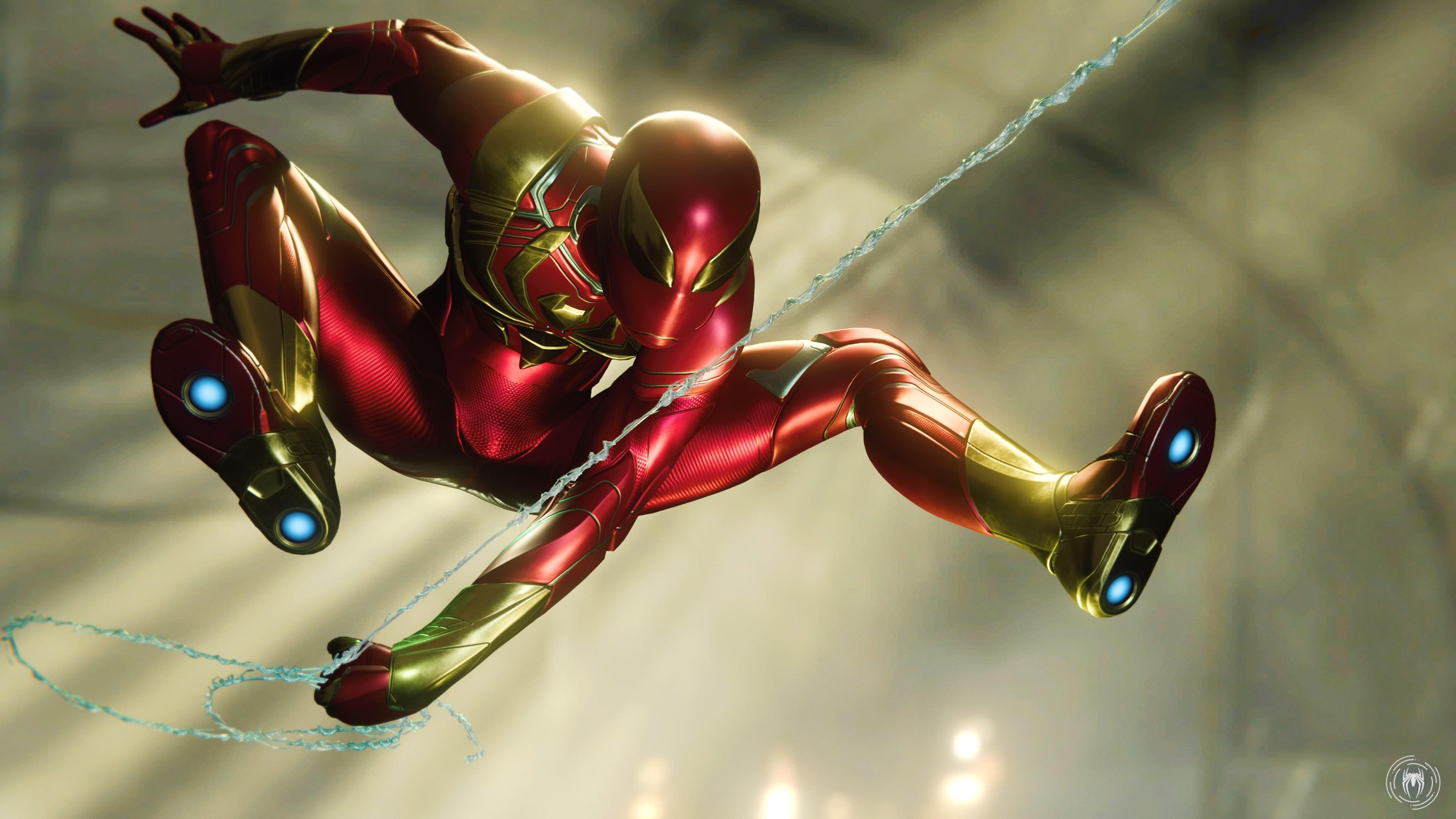 3840x2160 Iron Spider Man [3840 X 2160]