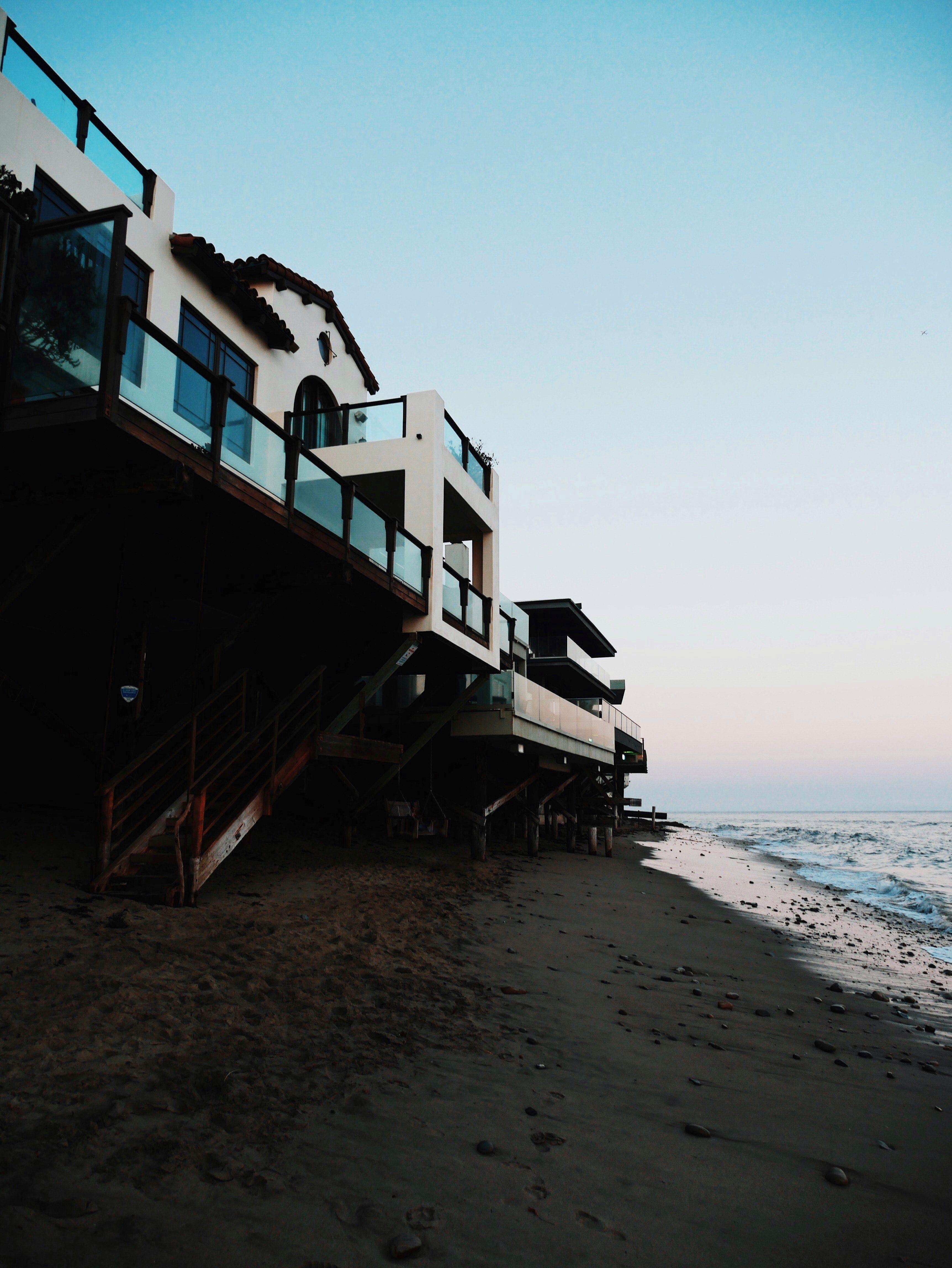 3448x4592 malibu beach house wallpaper and background