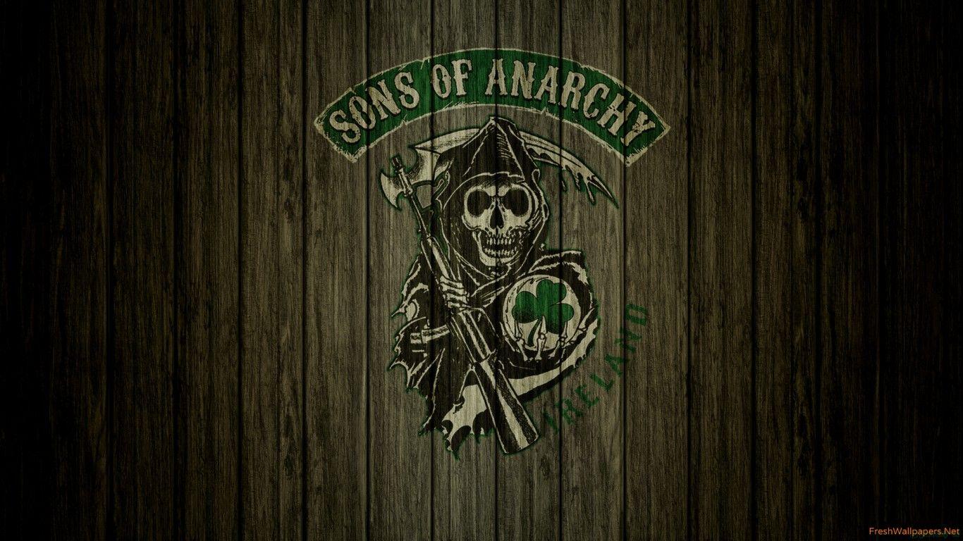 1366x768 Sons of anarchy poster wallpaper