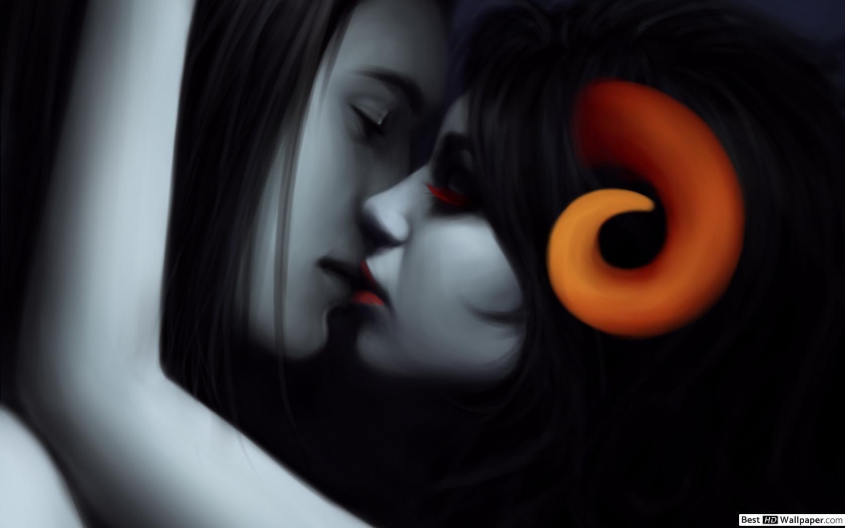 1680x1050 Demon Love HD wallpaper download