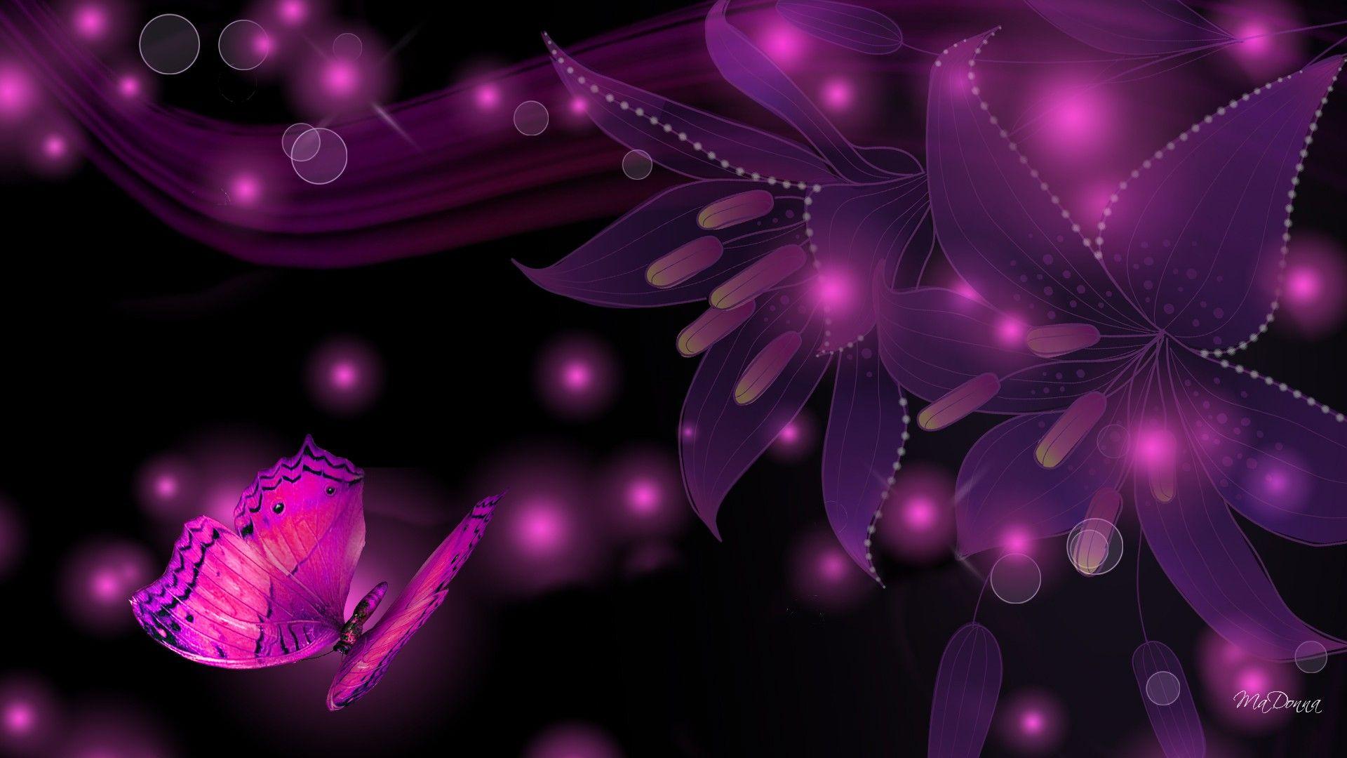 1920x1080 Pink And Black Wallpaper (32 Wallpaper)