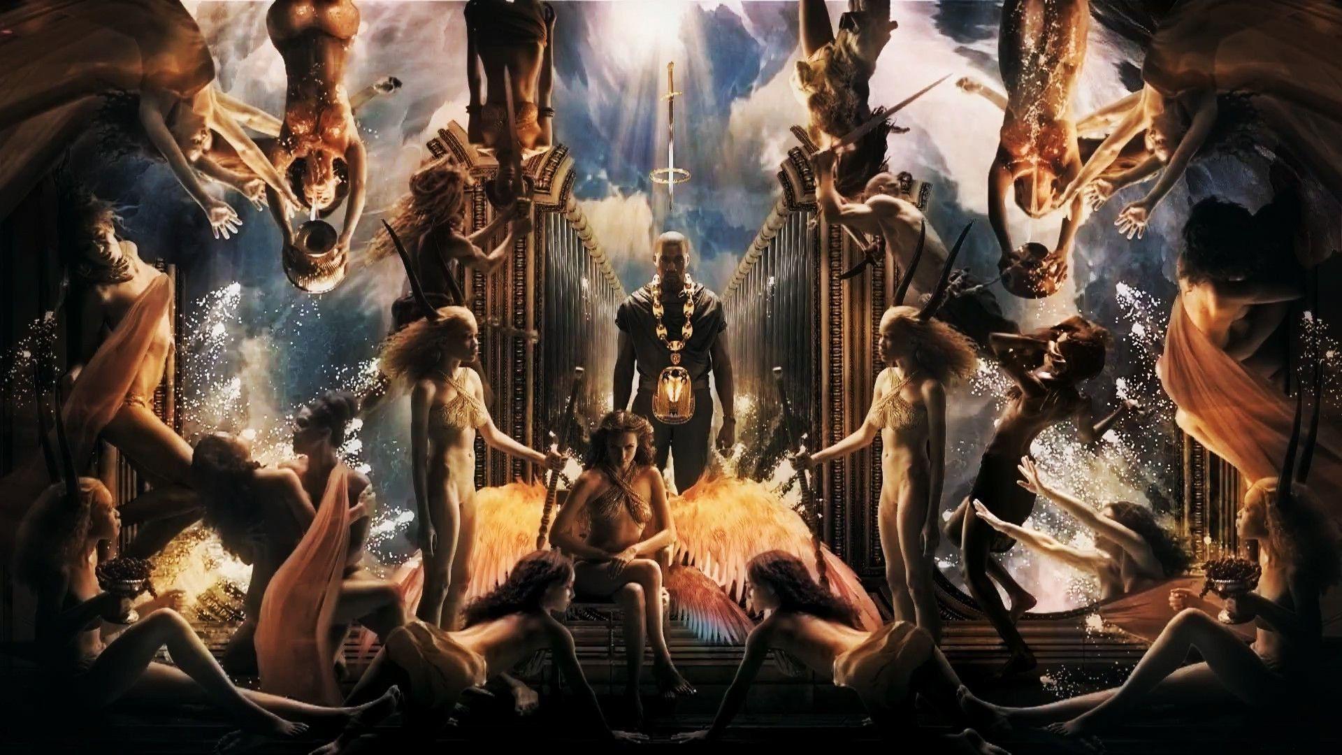 1920x1080 Kanye West Power Wallpaper
