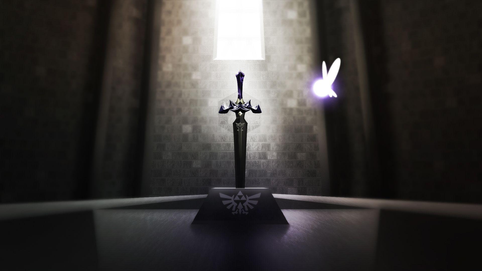1920x1080 Gaming wall paper dump. Legend of zelda, Master sword, Animated wallpaper for mobile