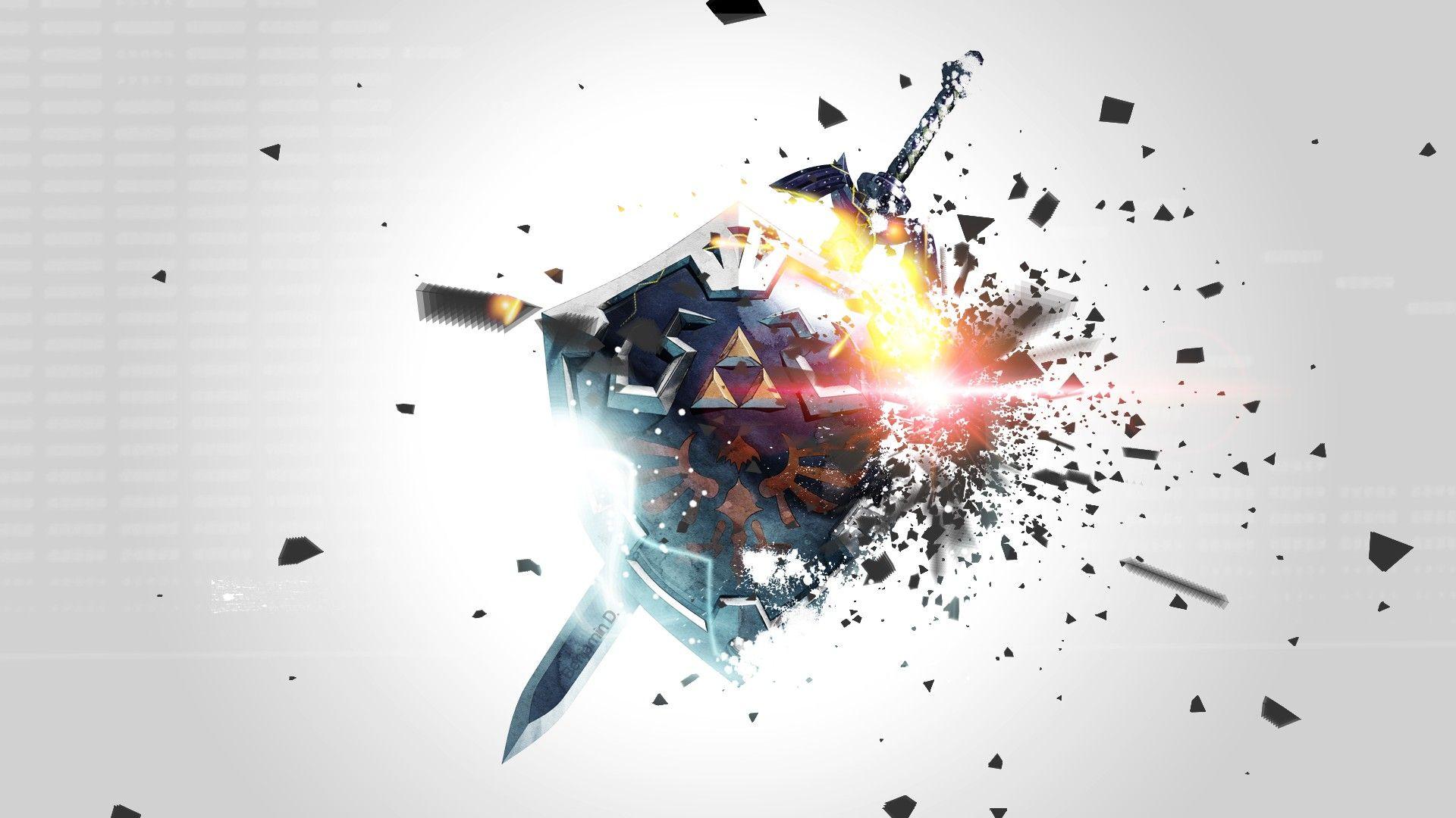 1920x1080 Master sword wallpaper