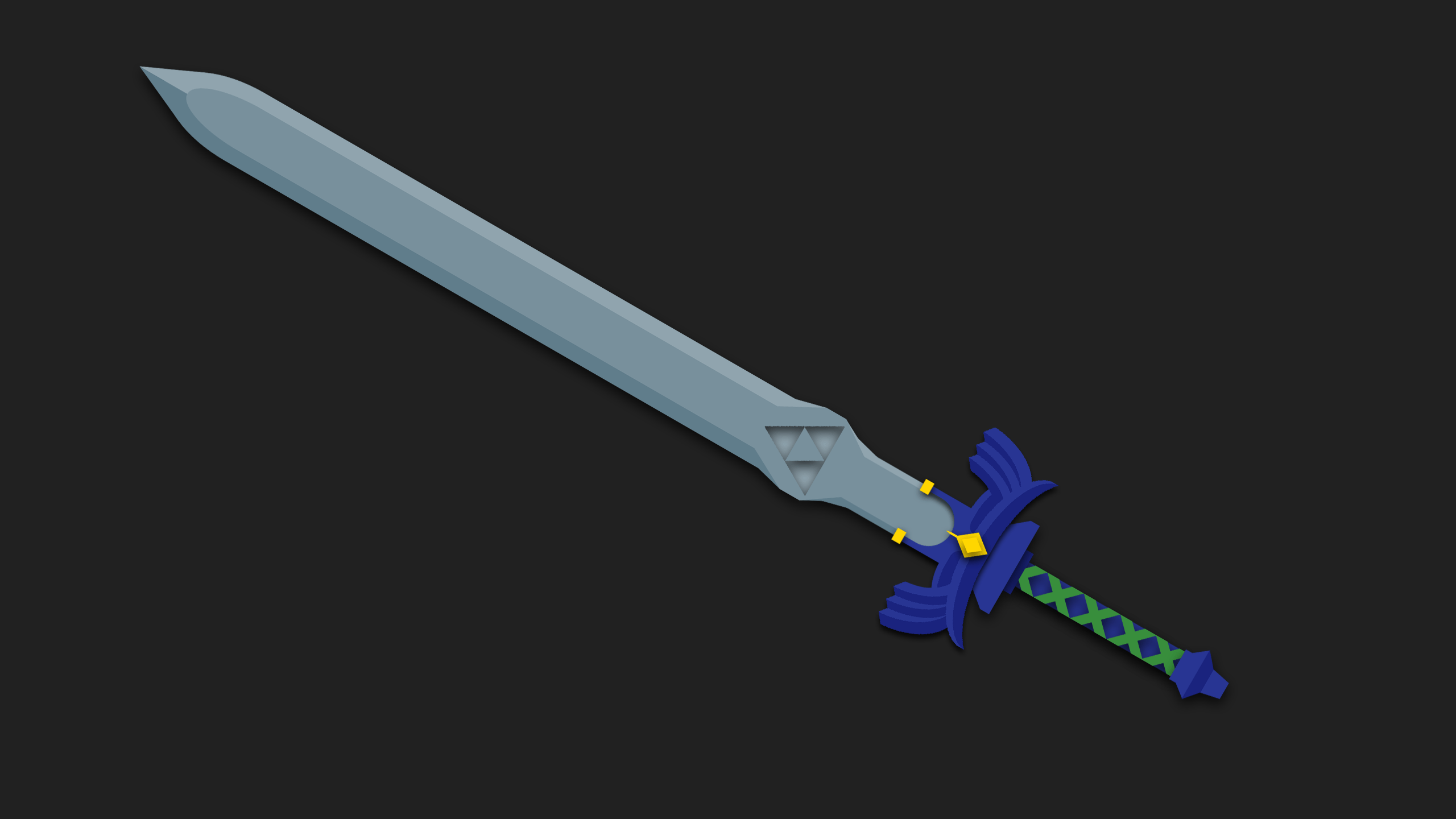 2560x1440 OC Master Sword in Material Design