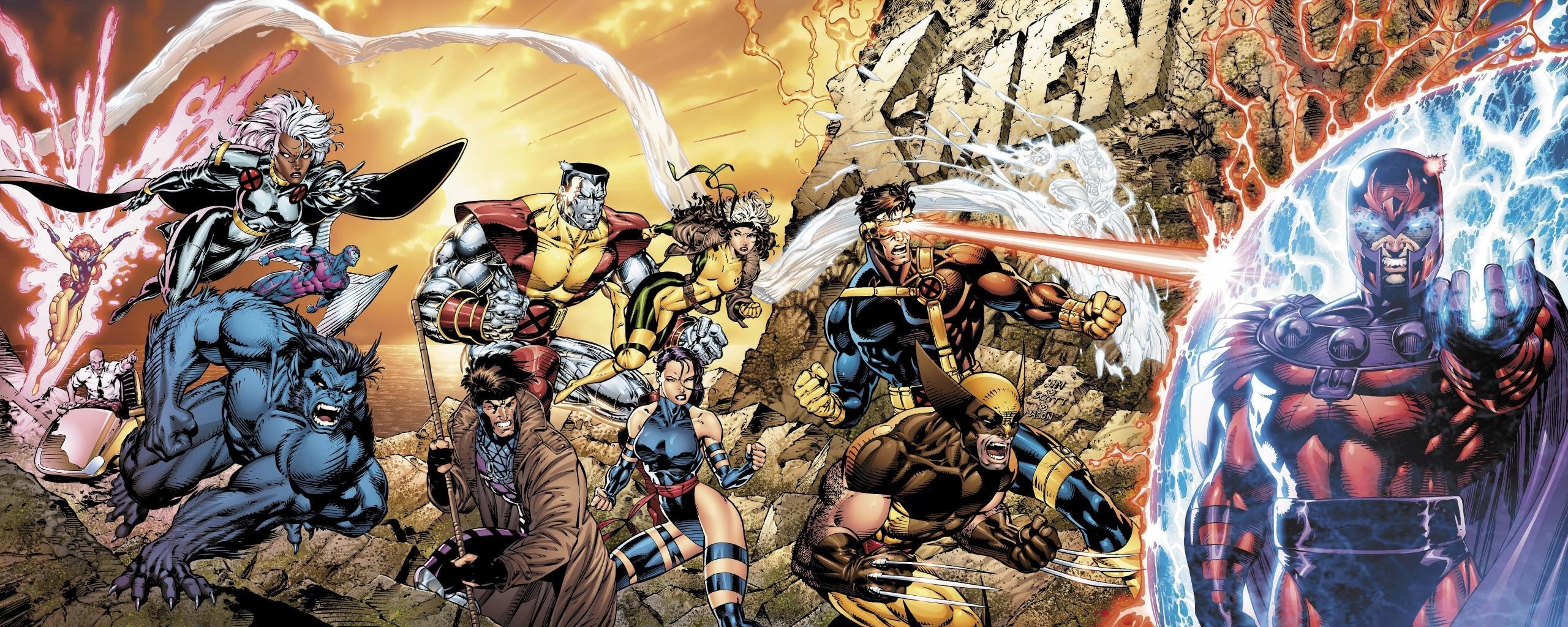 2560x1024 Dual monitor Comics wallpaper, HD background