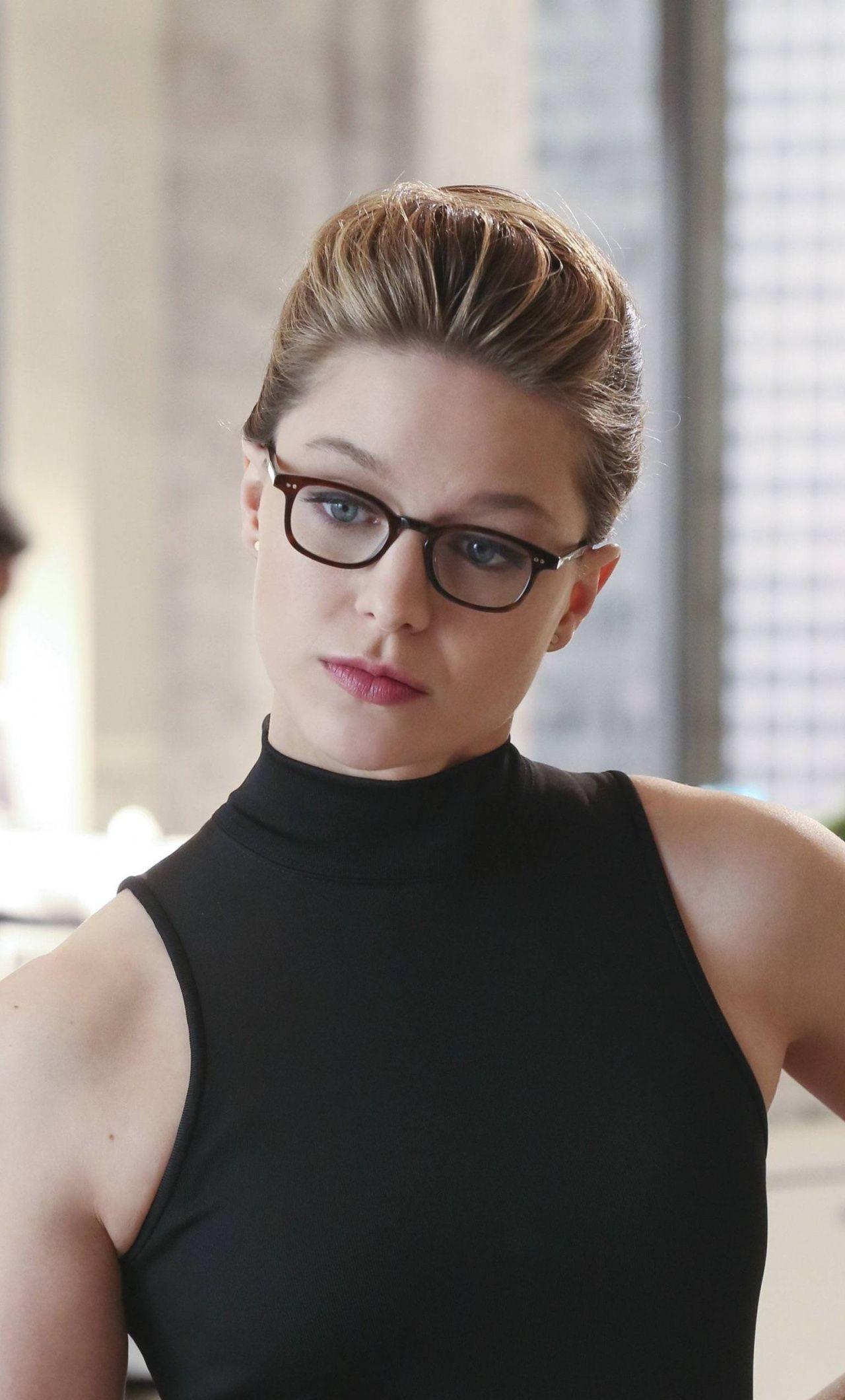 1280x2120 Download Melissa Benoist, office wear, glasses, beautiful
