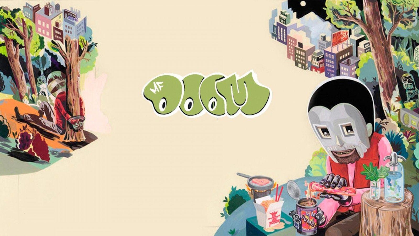 1600x900 illustration, anime, collage, mask, music, hip hop