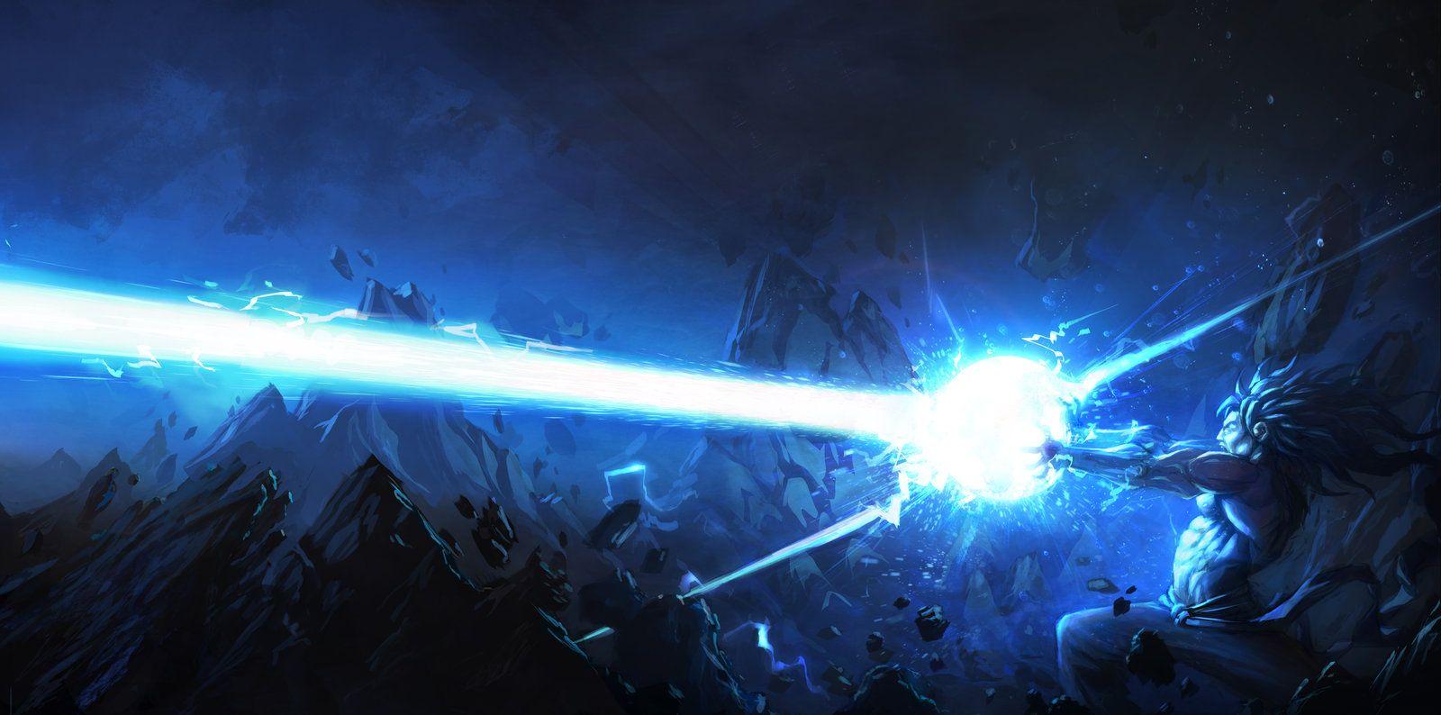 1600x794 Kamehameha Wallpaper. Rasengan Vs