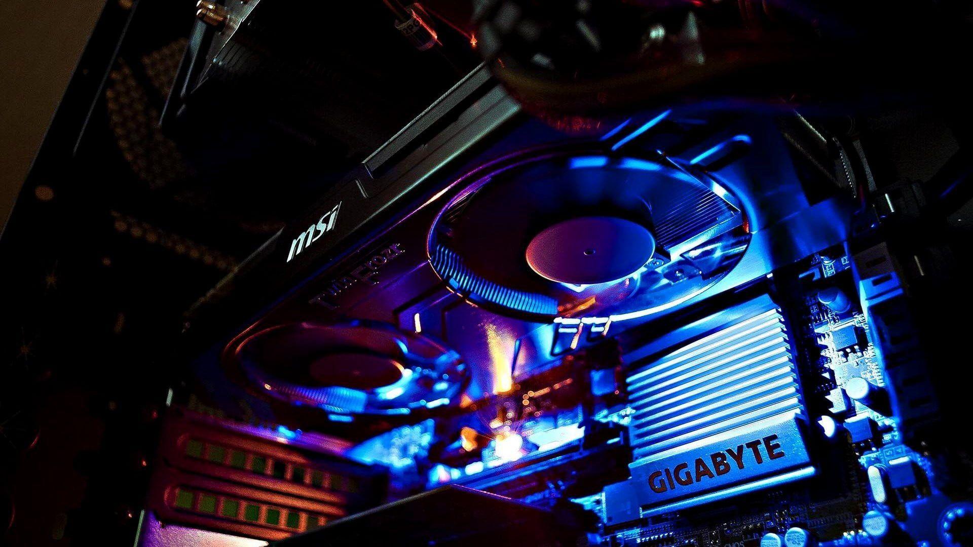 1920x1080 black MSI computer tower #computer #Gigabyte #MSI #GPUs