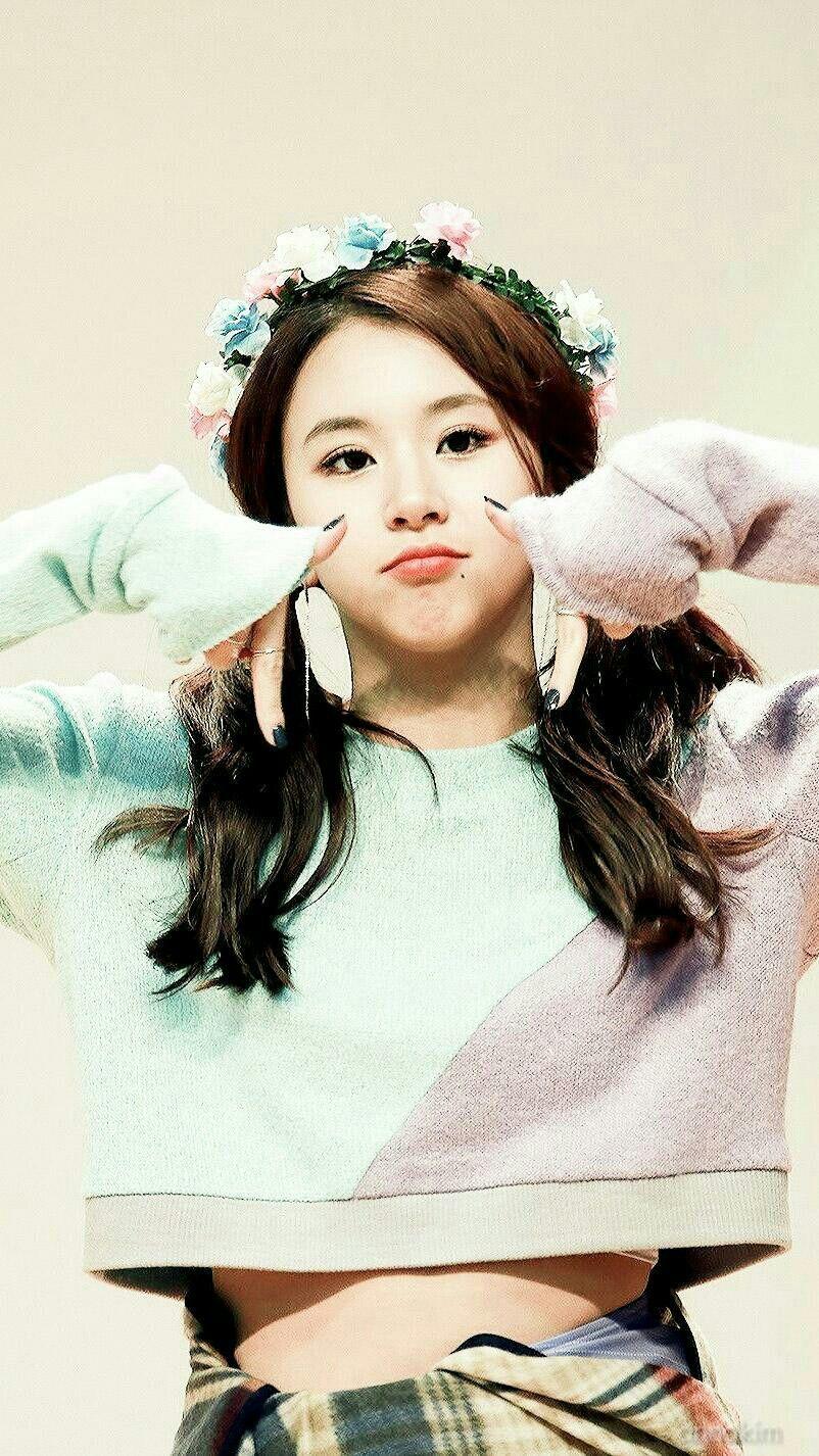 802x1426 Son Chaeyoung Wallpaper