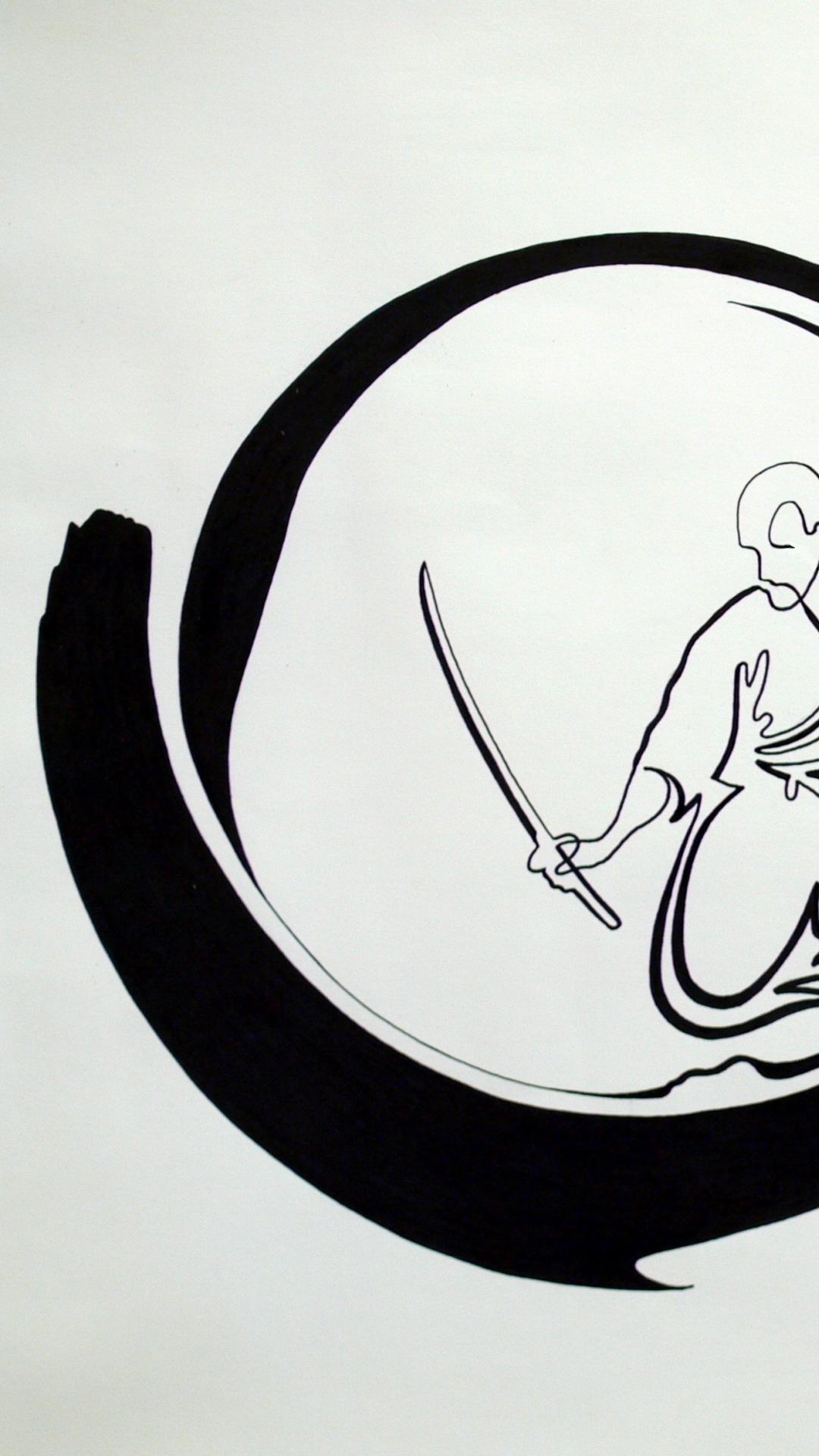 1080x1920 Japanese kendo katana martial arts sports wallpaper