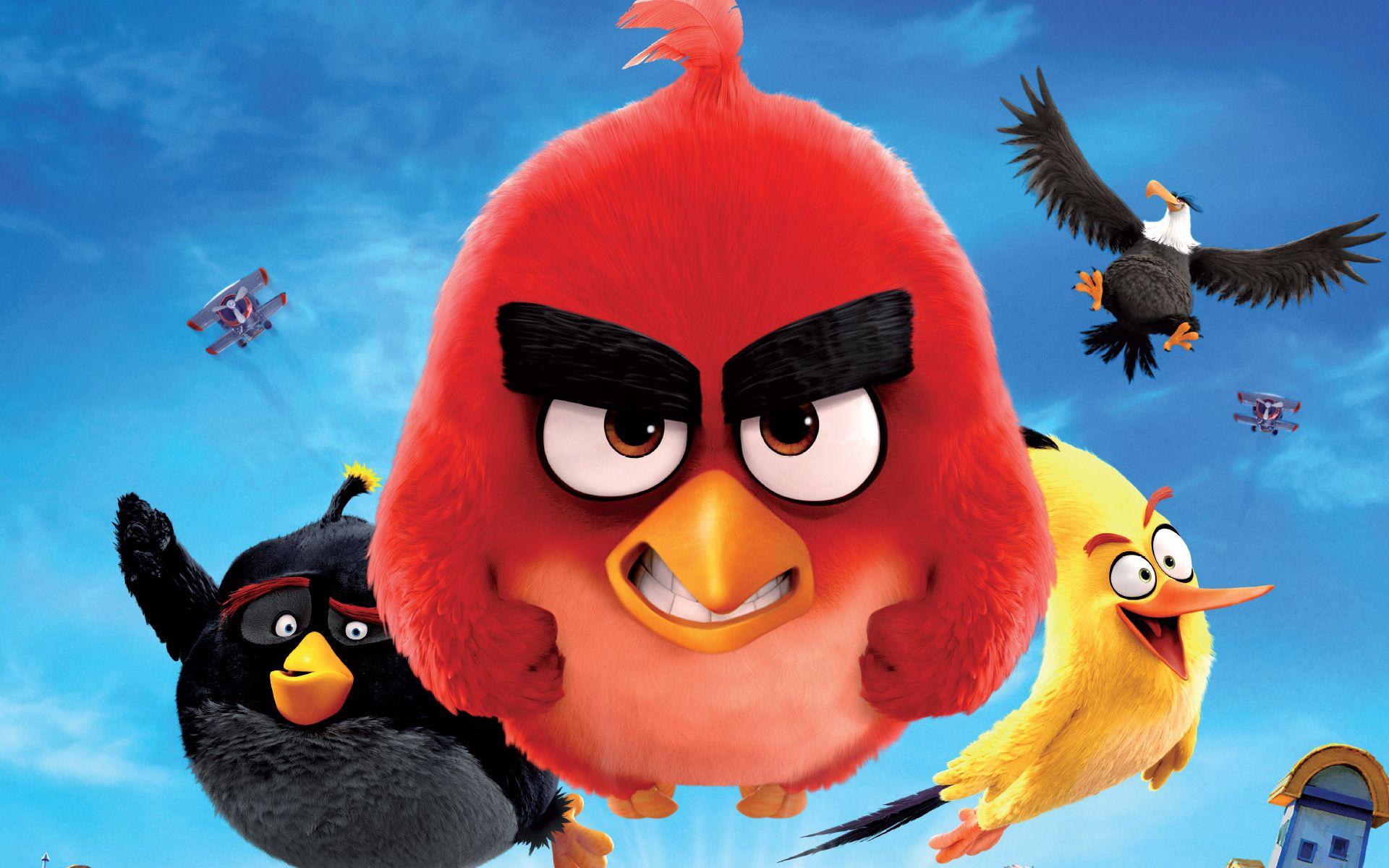 The Angry Birds Movie 4K wallpaper