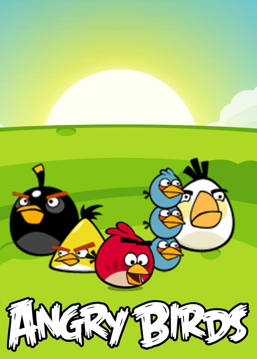 860x1200 Angry Birds Wallpaper Border