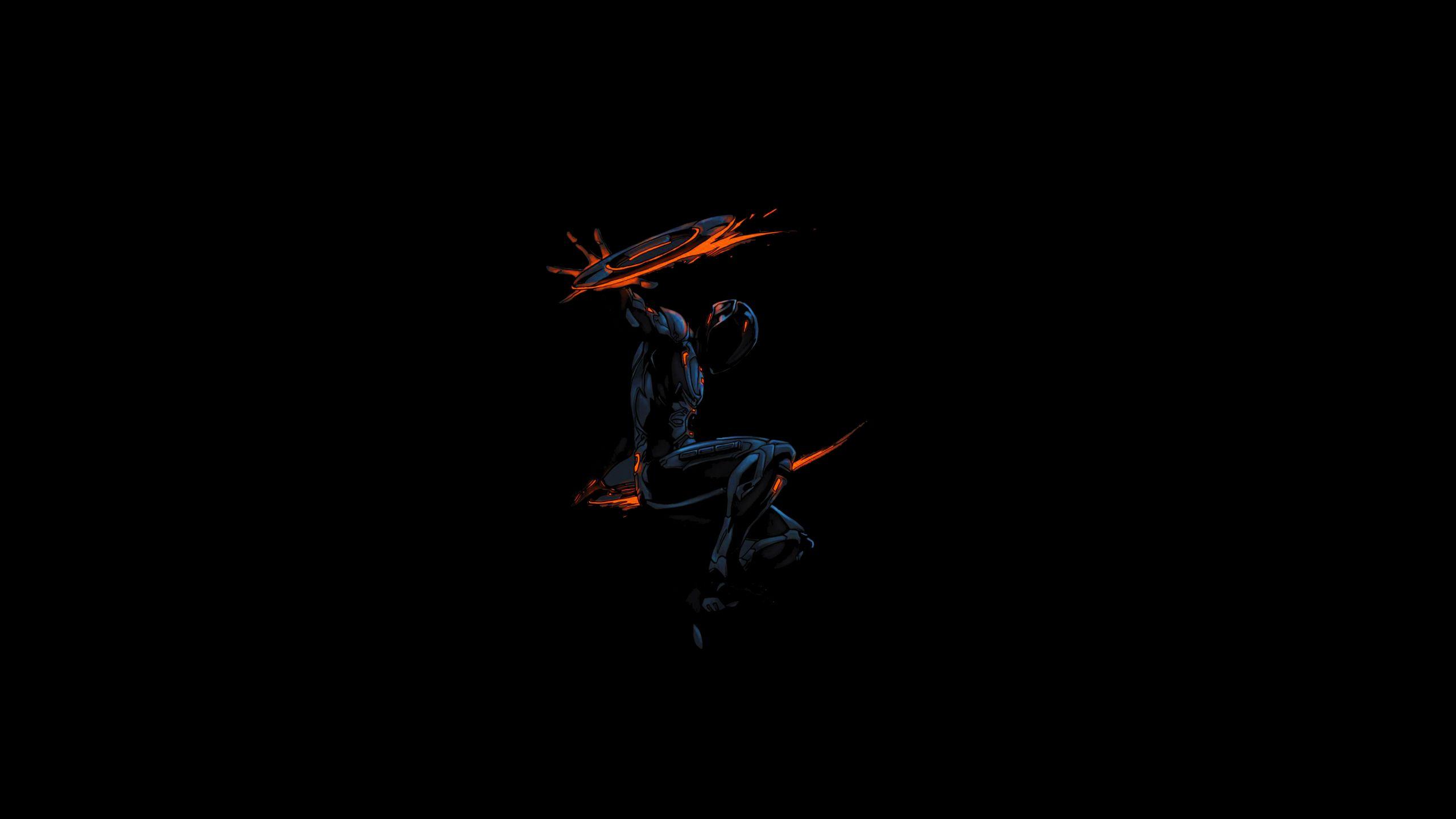 2560x1440 Tron Legacy Minimalist 1440P Resolution Wallpaper, HD