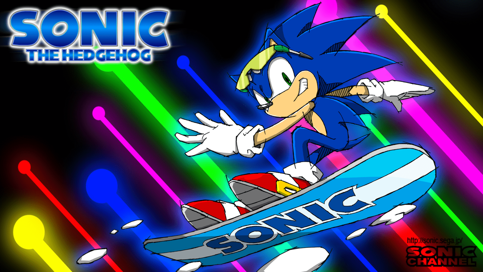 1600x900 Cool Sonic Wallpaper