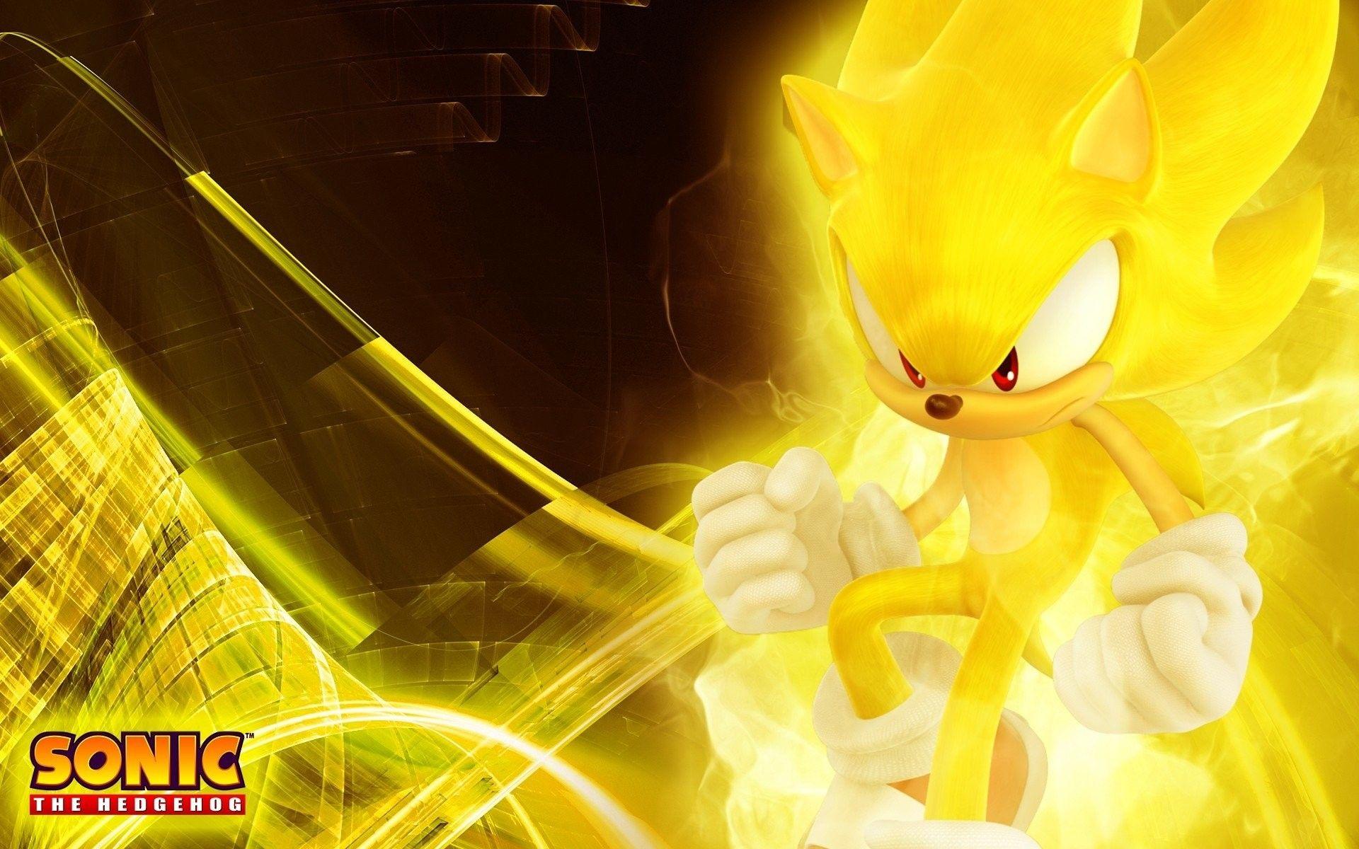 1920x1200 Super Sonic Wallpaper