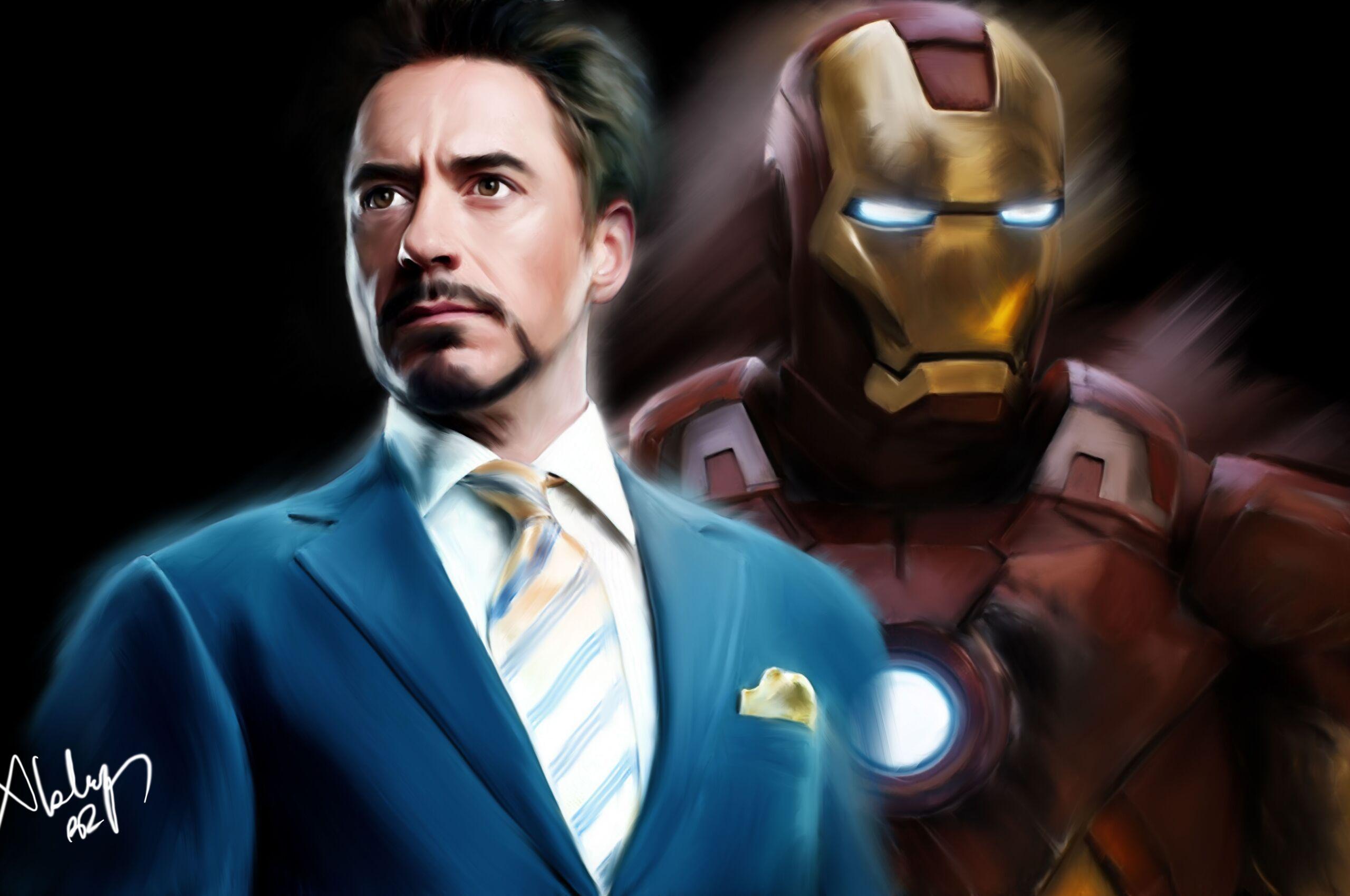 2560x1700 Tony Stark As Iron Man Portrait Artwork 5k Chromebook