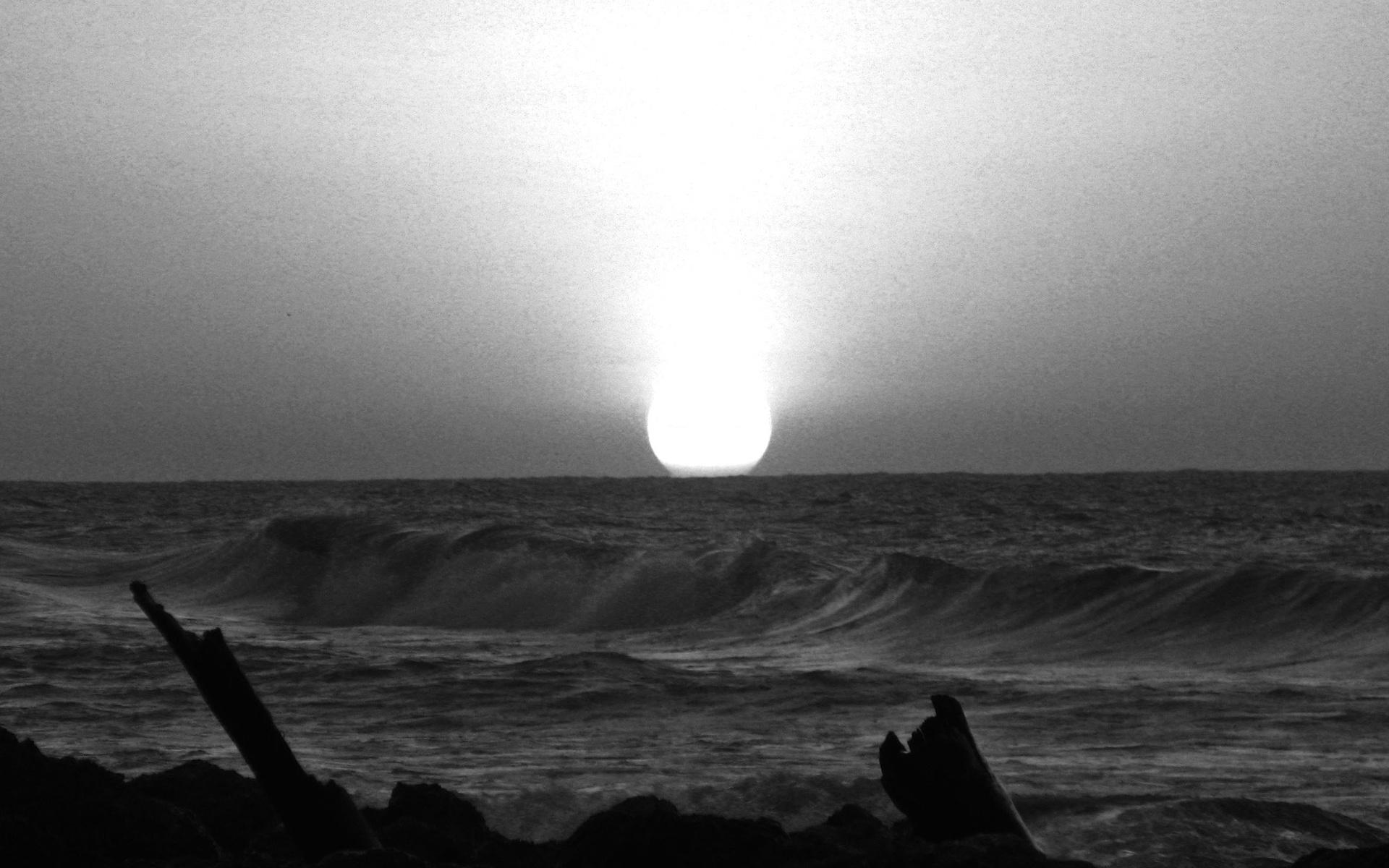 Black And White Sunset Wallpapers - Top Free Black And White Sunset