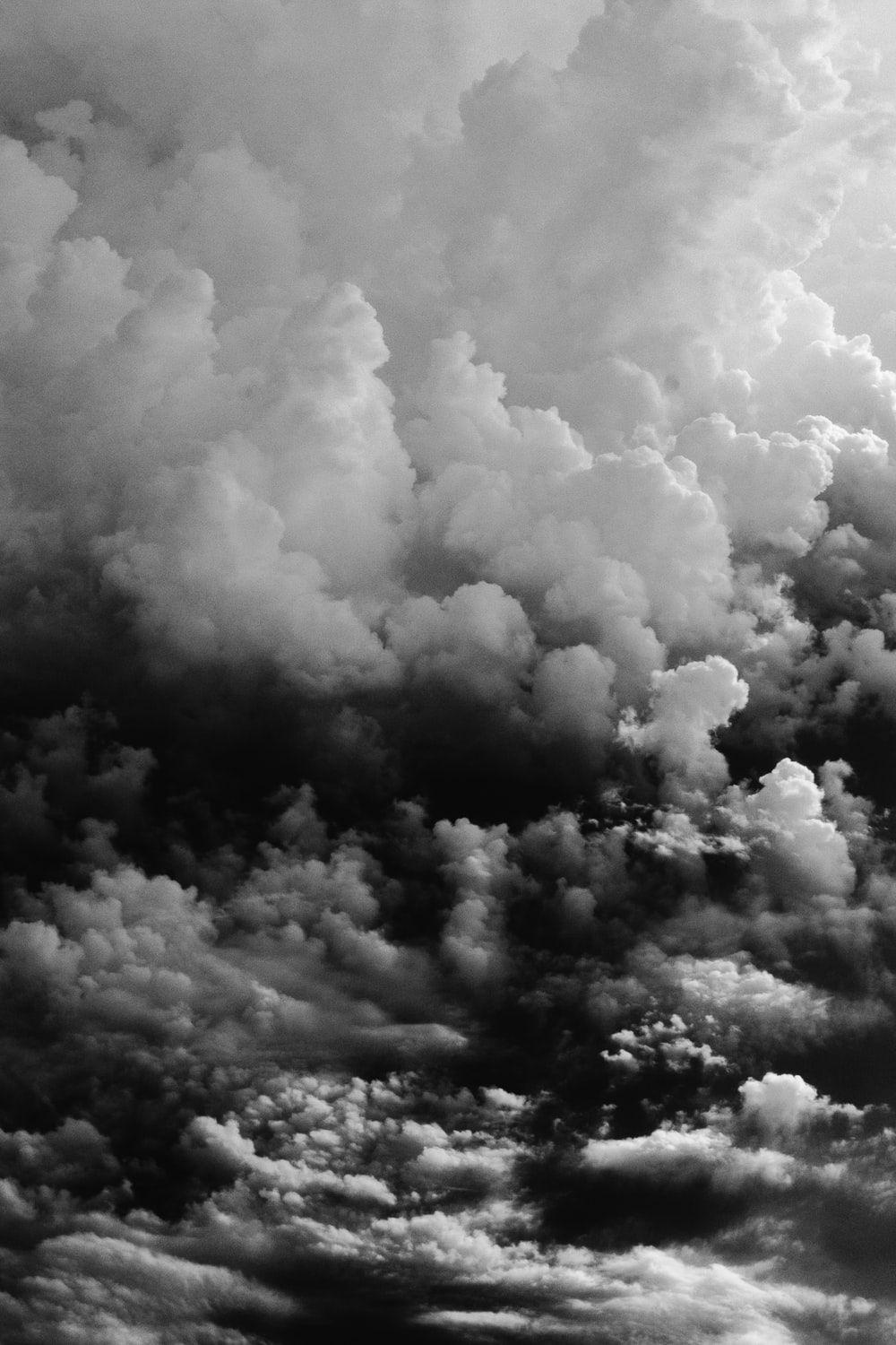 Black and White Cloud Wallpapers - Top Free Black and White Cloud