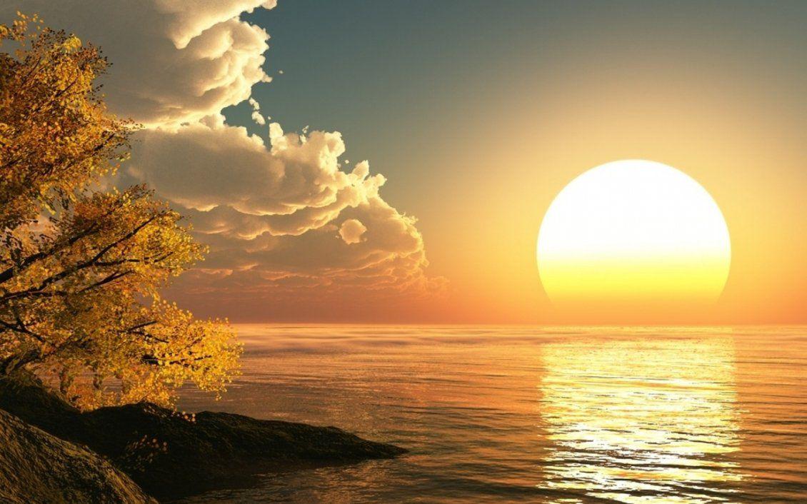 1130x706 Big sunrise on the ocean