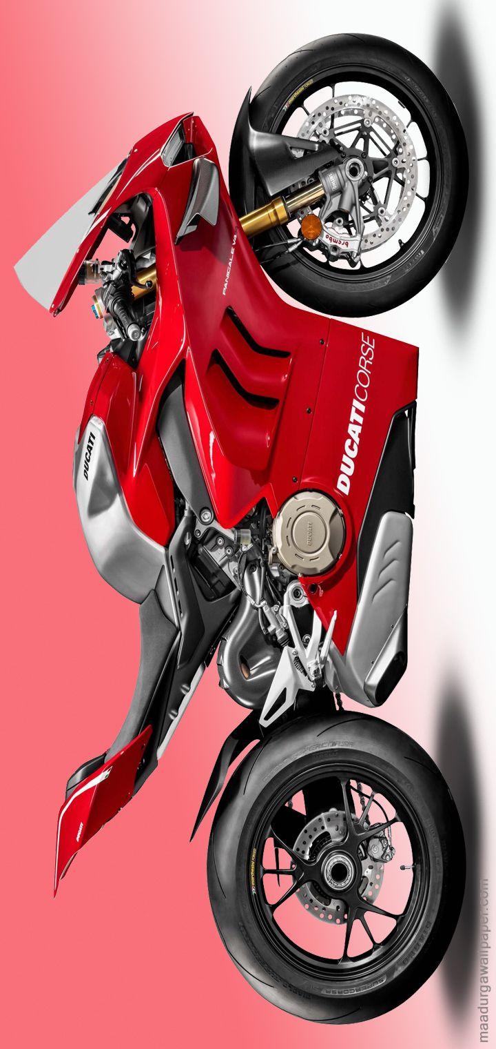 720x1520 bike wallpaper HD for mobile panigale v4