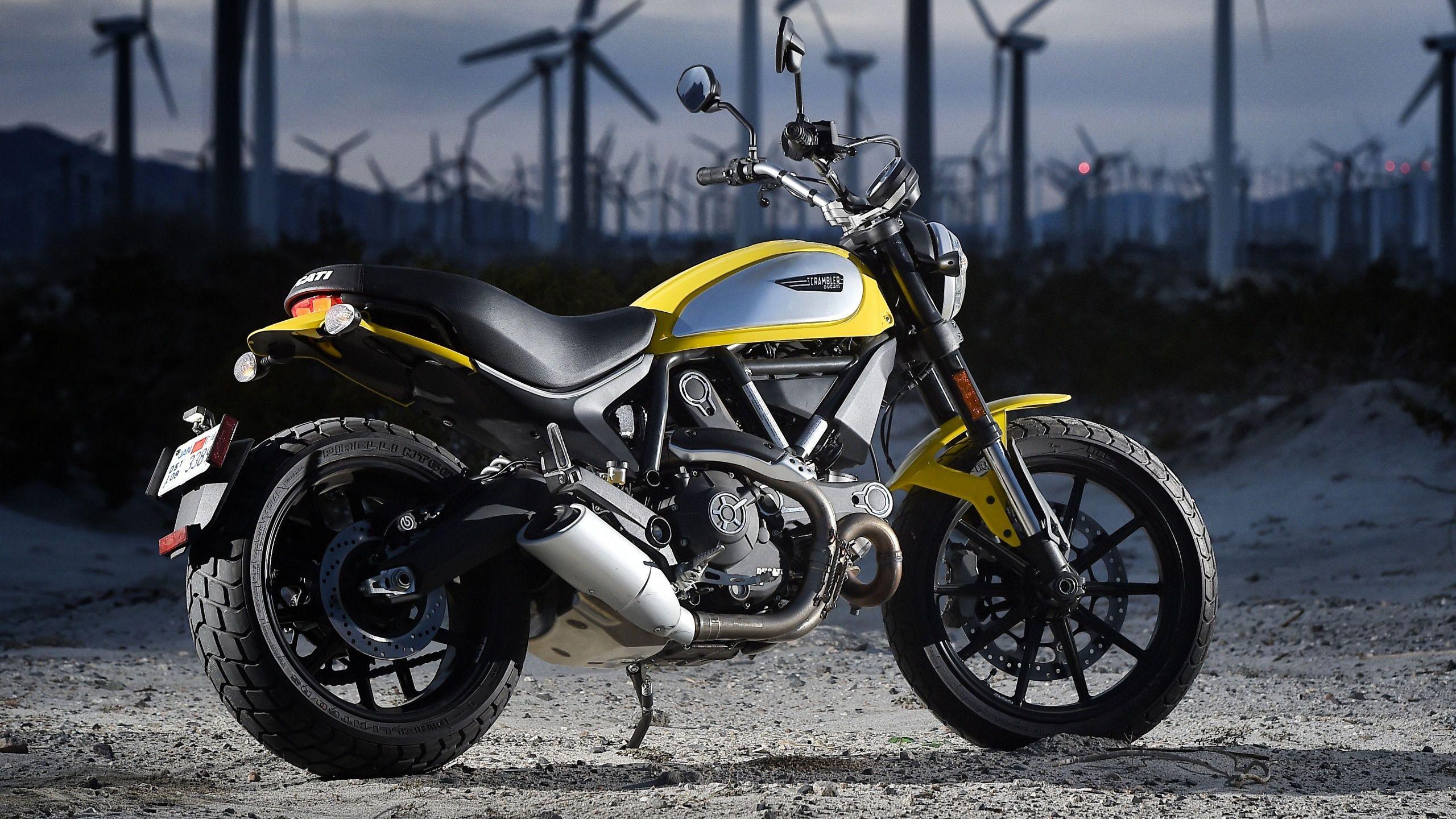 2560x1440 Ducati Scrambler Icon Test Wallpaper