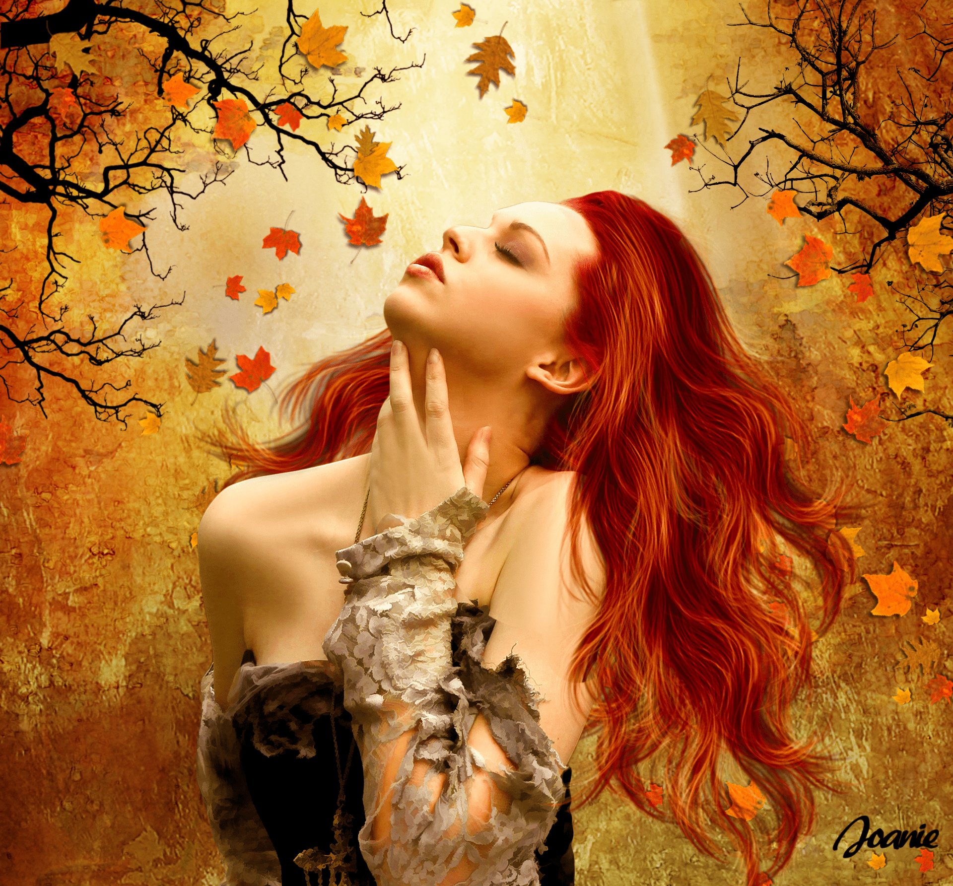 Autumn Girl Wallpapers Top Free Autumn Girl Backgrounds Wallpaperaccess