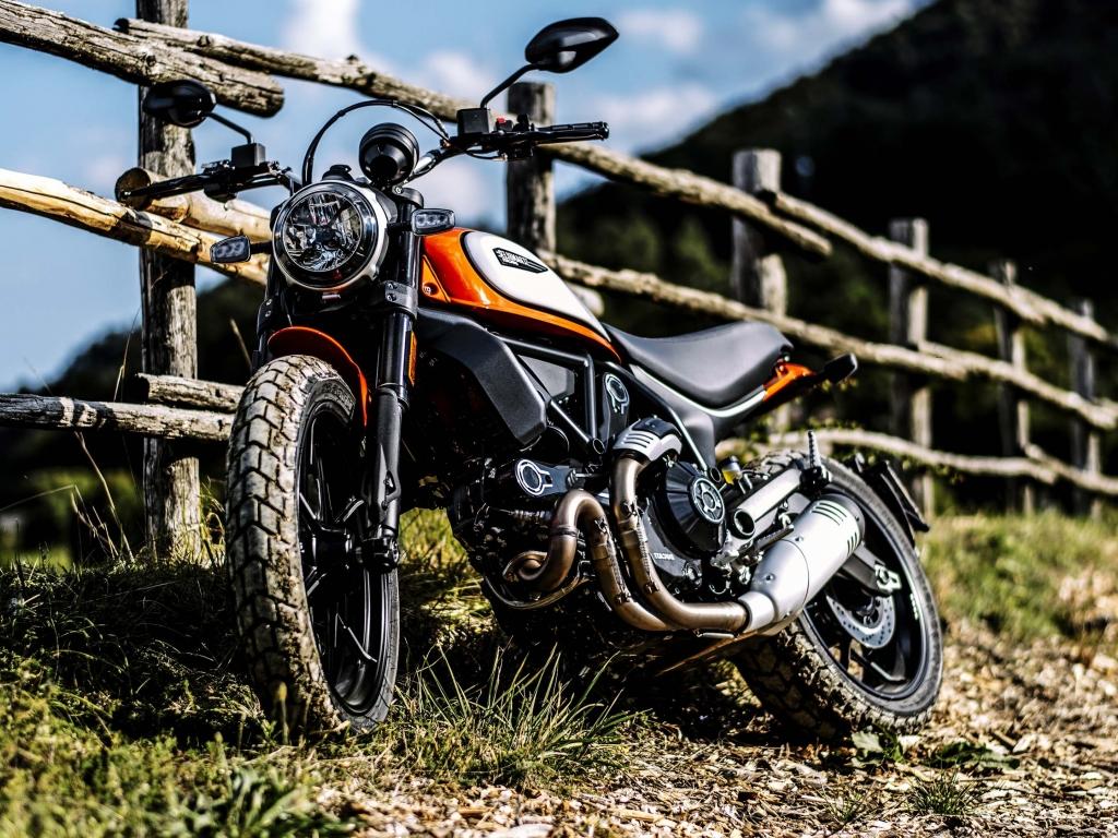 1024x768 Ducati Scrambler Icon 4K HD Wallpaper. Fresh HD Wallpaper