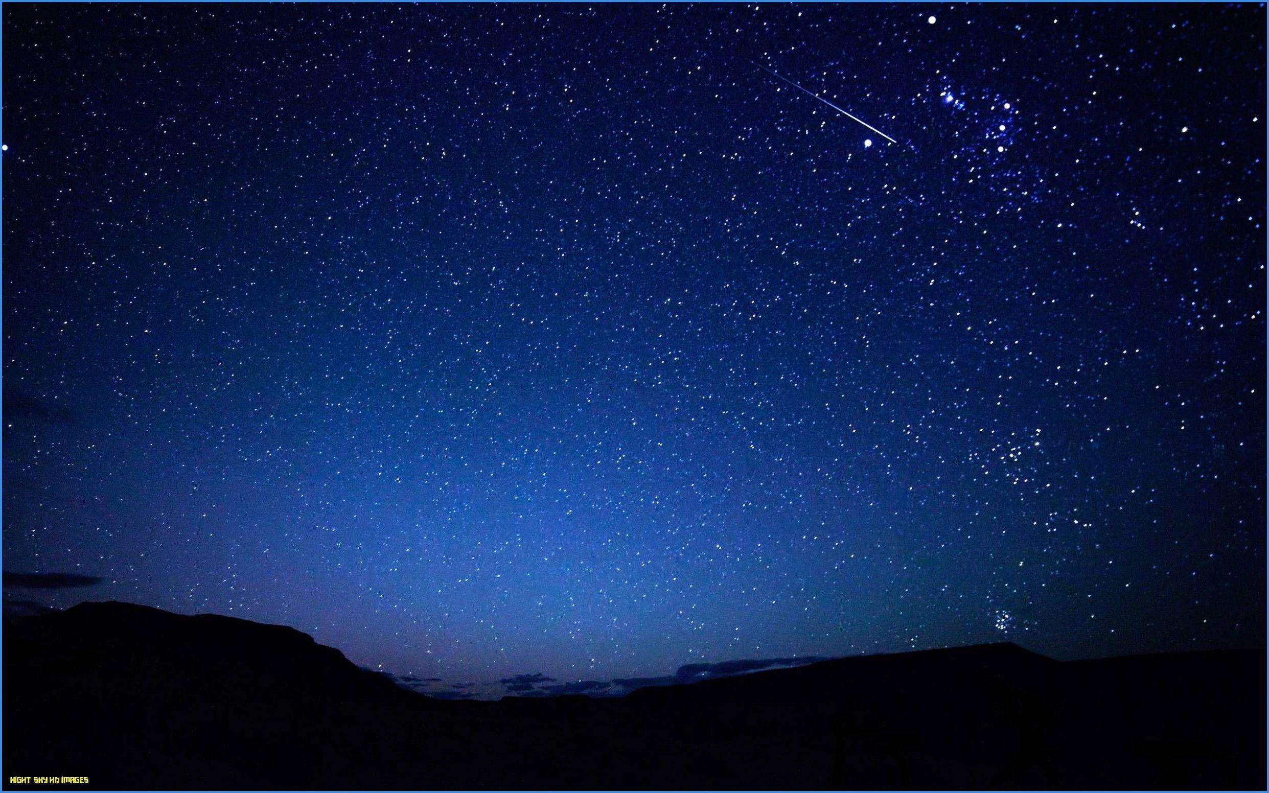 2483x1552 Wallpaper For > Blue Night Sky Wallpaper Starry night wallpaper