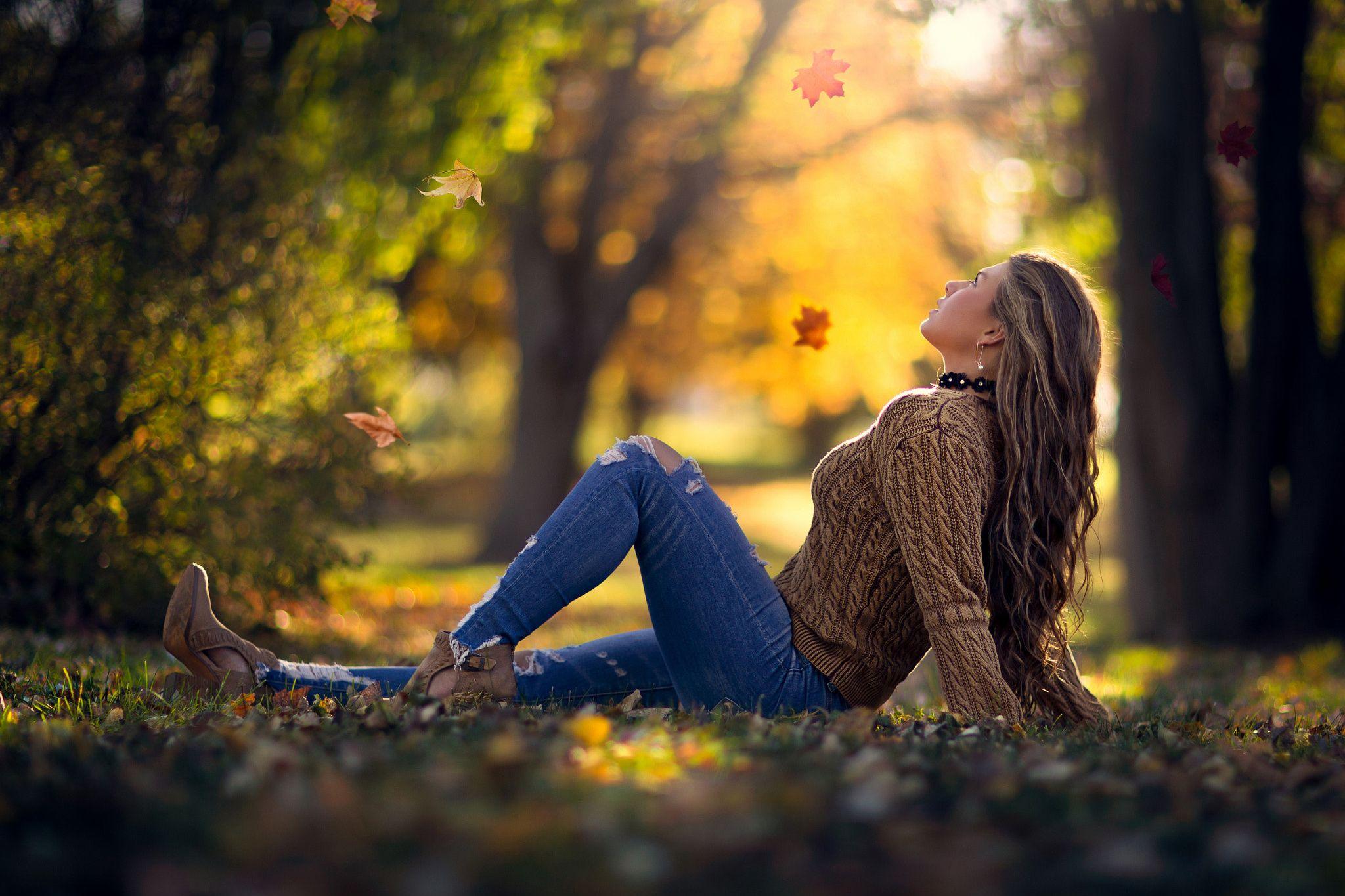 Autumn Girl Wallpapers - Top Free Autumn Girl Backgrounds - WallpaperAccess