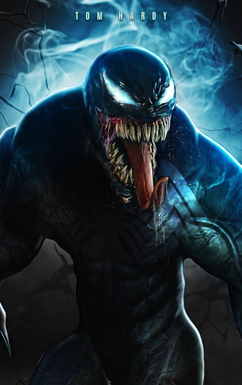 840x1336 Download Venom, villain, monster, art wallpaper, 840x iPhone