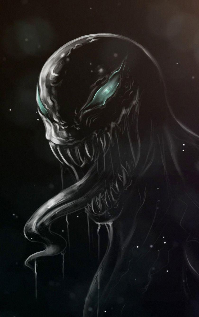 840x1336 Download 840x1336 wallpaper dark, minimal, villain, venom, iphone