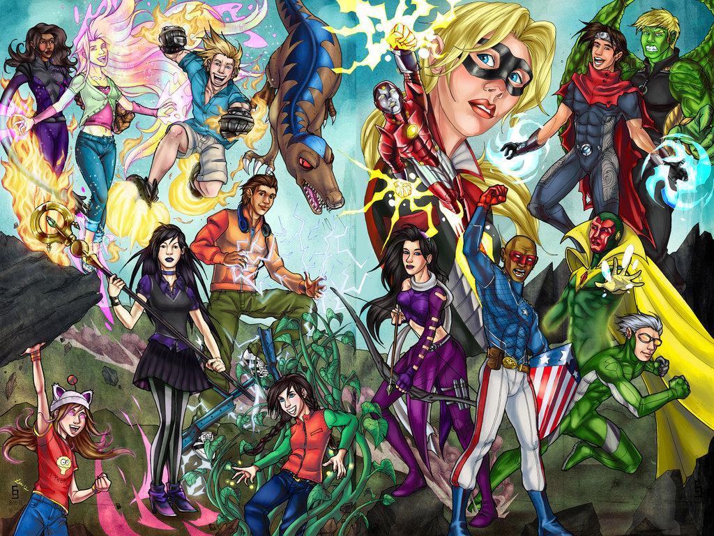 1024x768 Marvel's Runaways Wallpaper