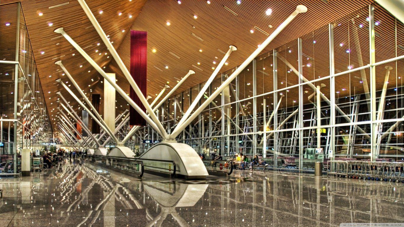 1366x768 Kaula Lumpa International Airport HD Wallpaper. Background