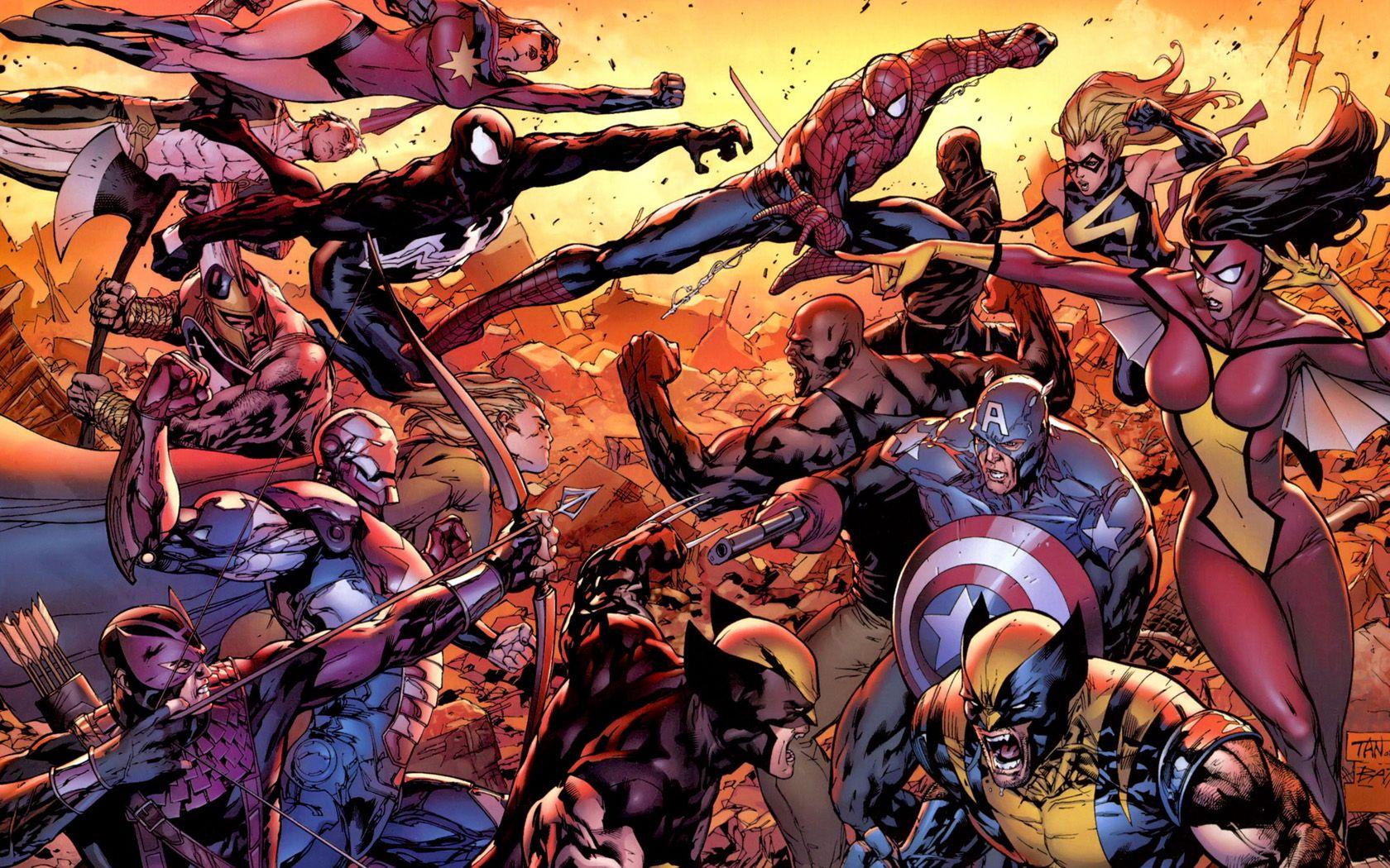 1680x1050 Avengers Comics Wallpaper