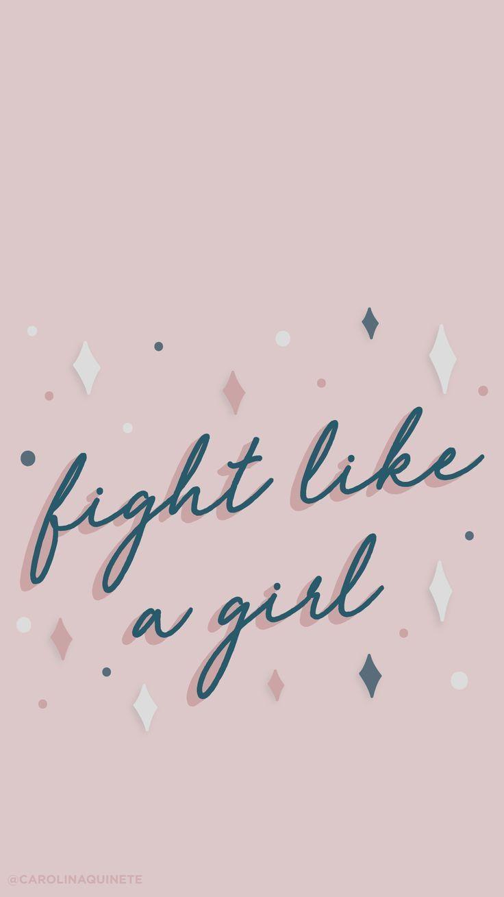 736x1309 Wallpaper mobile FIGHT LIKE A GIRL // International Woman's Day. Padrões de fundo, Wallpaper legais, Papel de parede de fundo