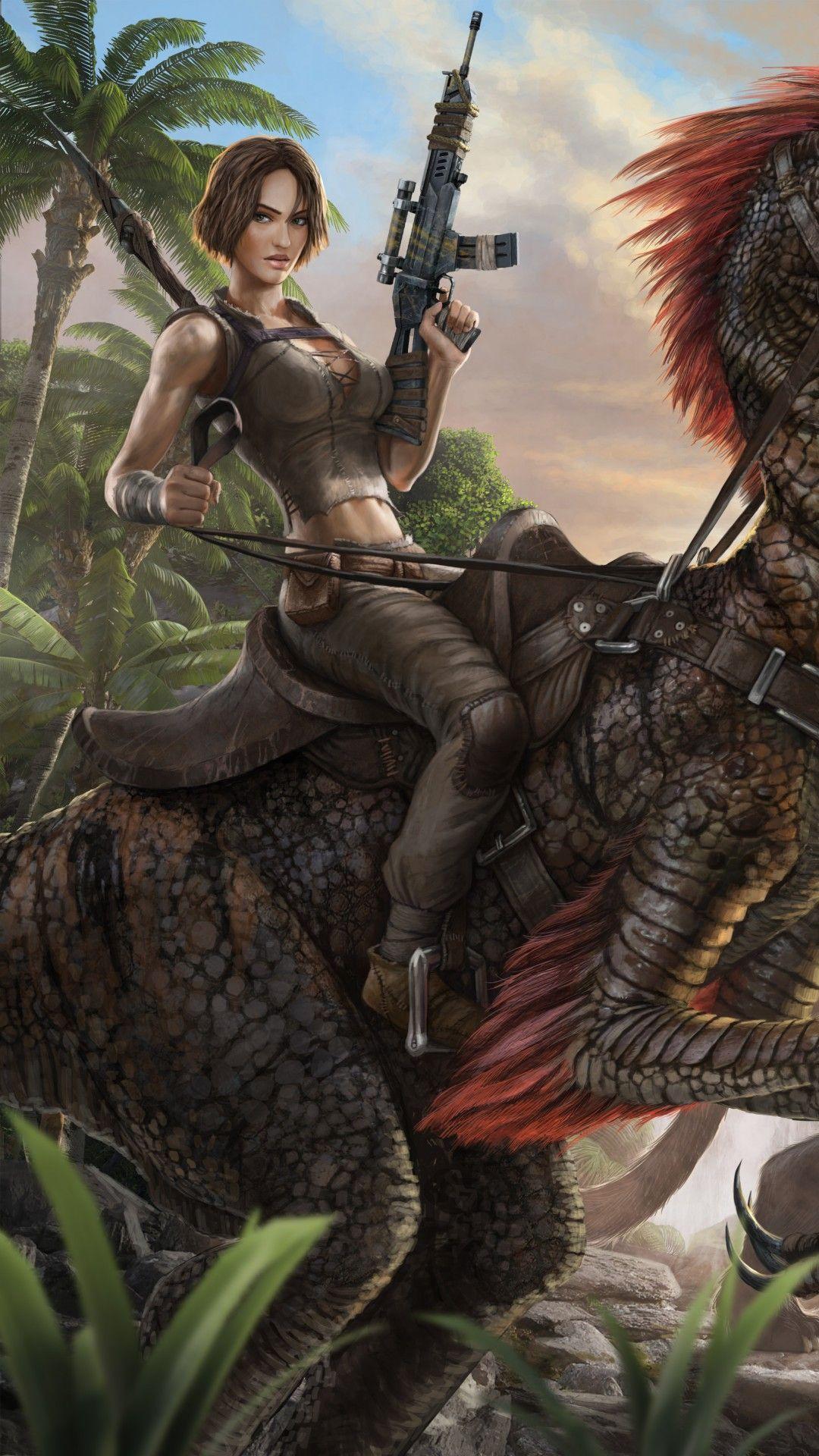 1080x1920 Wallpaper ARK: Survival Evolved, 5K, Games