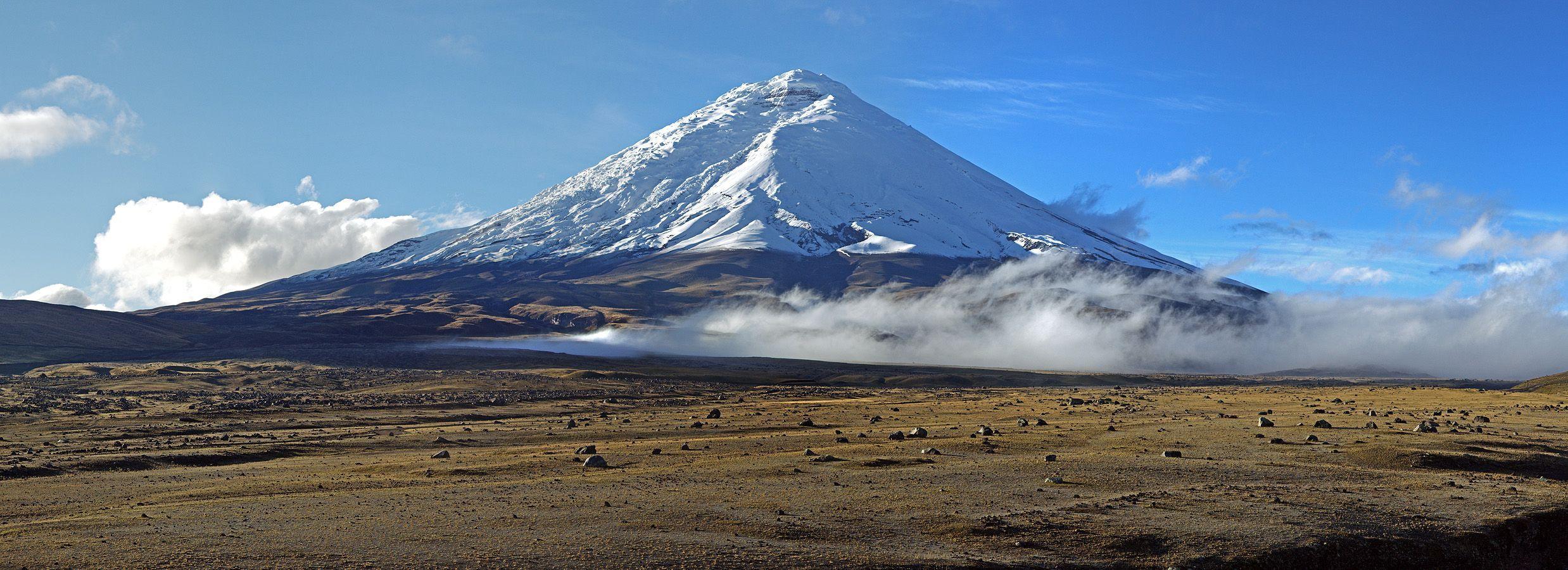 2476x900 Cotopaxi Volcano Wallpaper