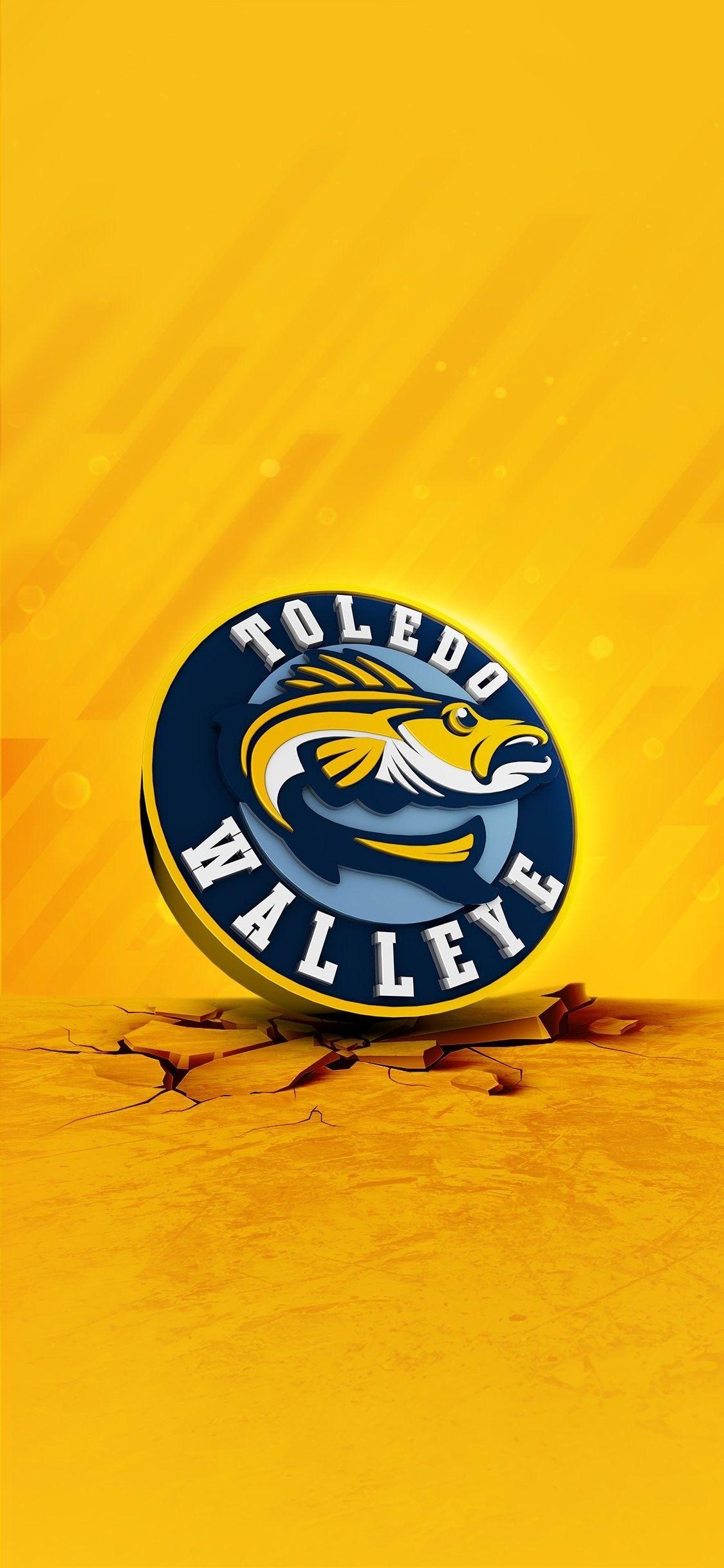 1125x2436 Toledo Walleye logo wallpaper #WalleyeWallpaperWednesday. Toledo