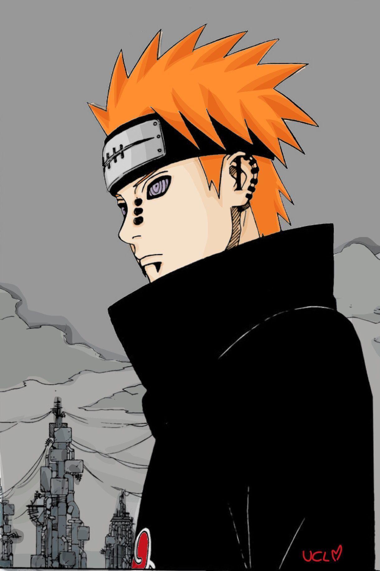 1221x1832 Aesthetic Naruto Pain Wallpaper