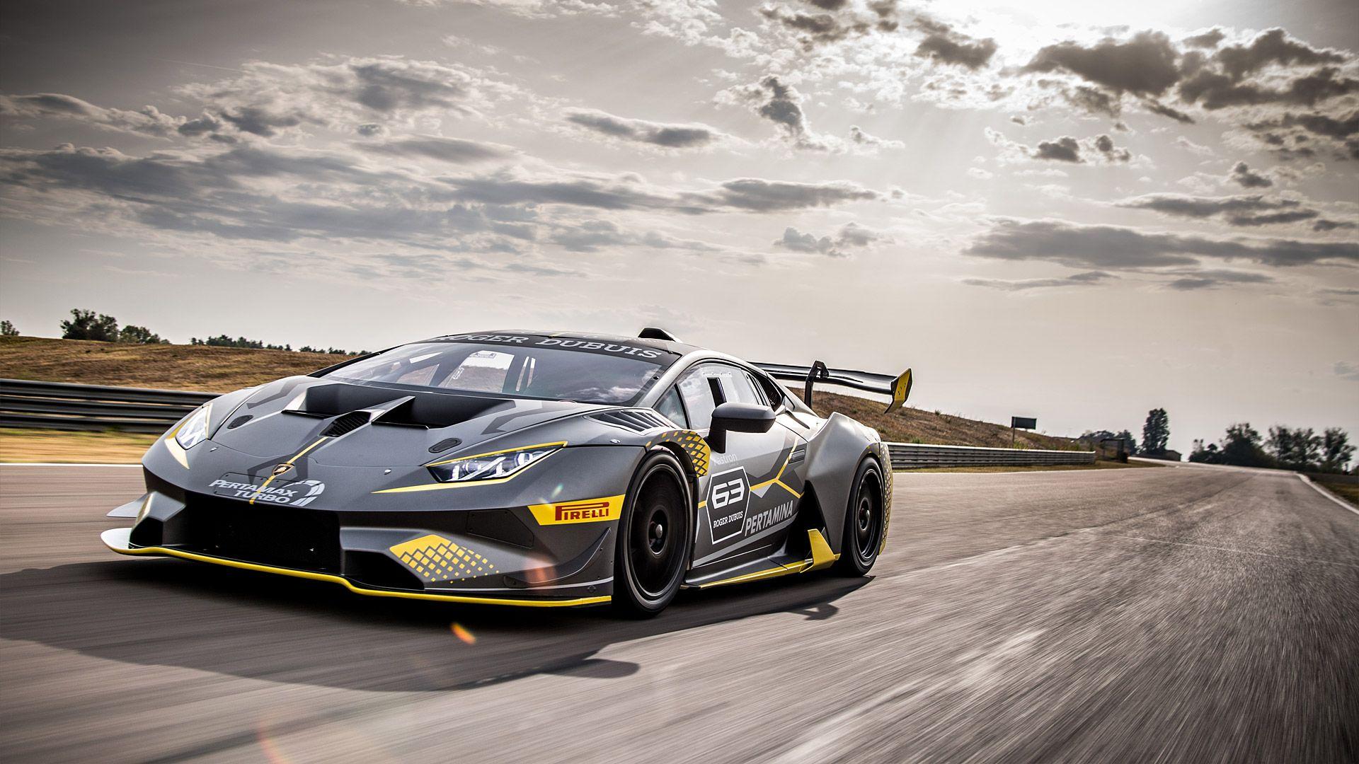 1920x1080 Lamborghini Huracán Super Trofeo EVO Wallpaper HD