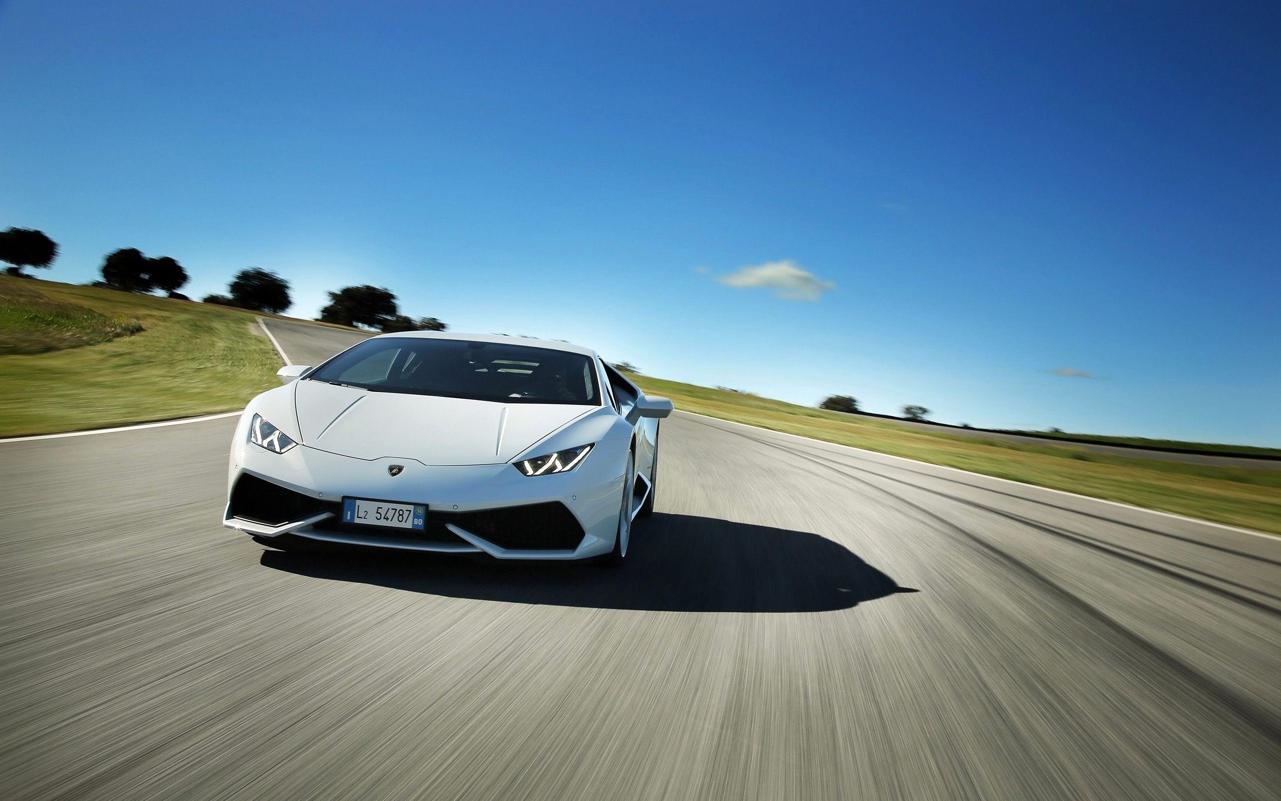 2560x1600 Lamborghini Huracan LP610 4 White Wallpaper. HD Car