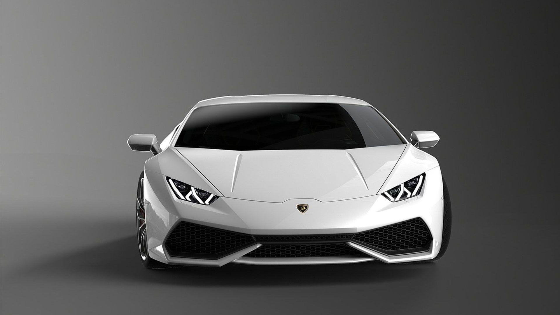 1920x1080 Lamborghini Huracan White