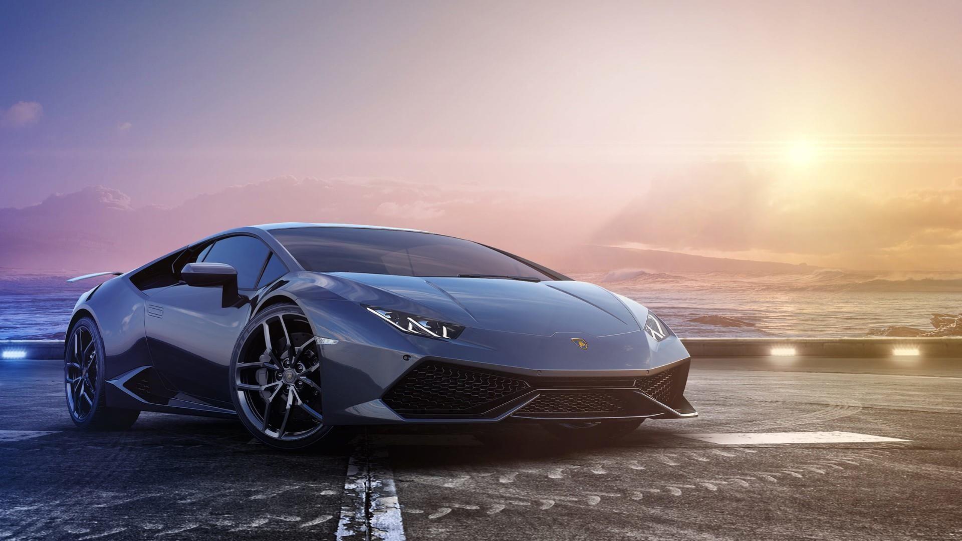 1920x1080 huracan at the sea #lamborghini #lamborghinihuracan #v10 #supercar