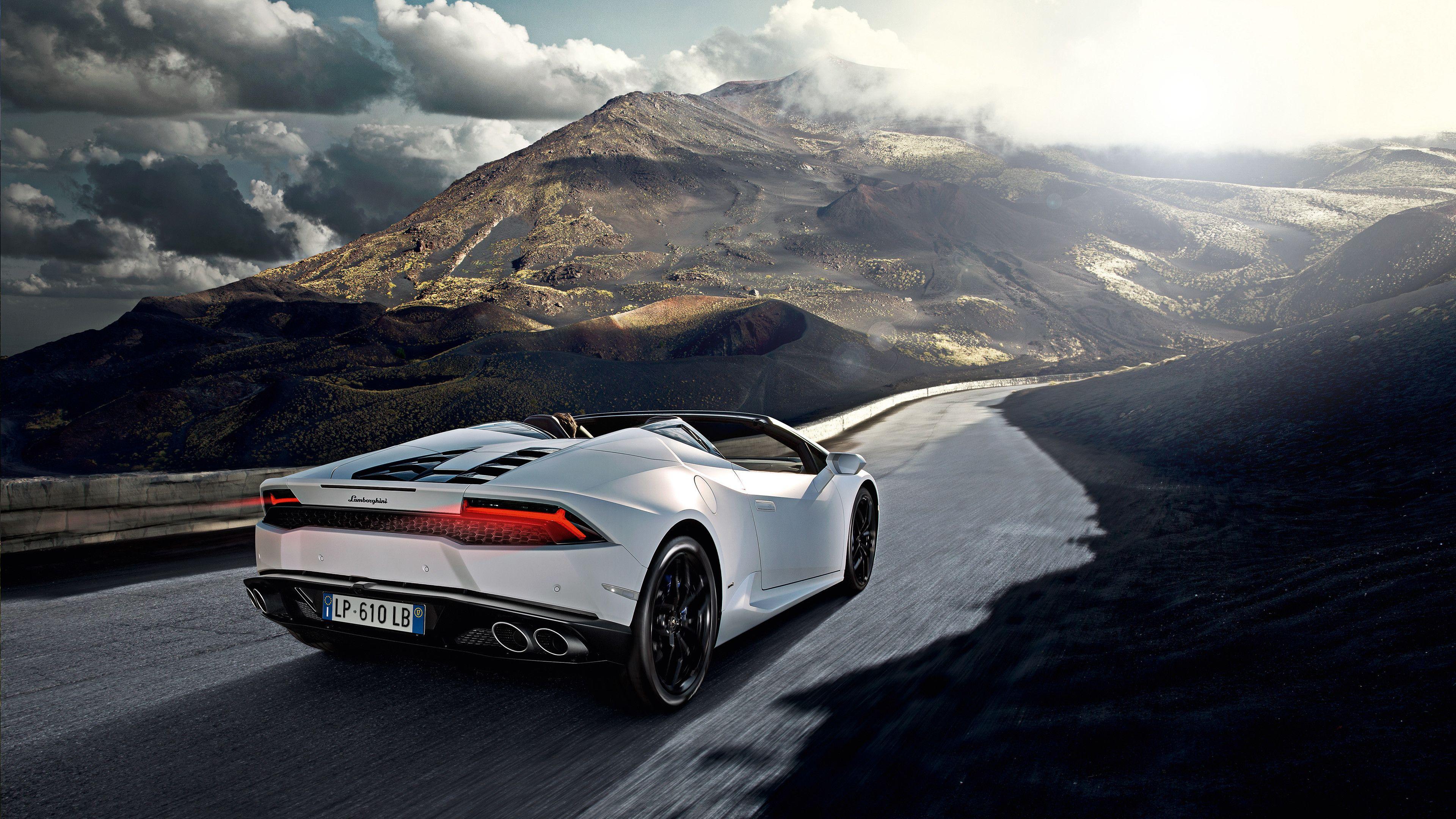 3840x2160 Wallpaper 4k White Lamborghini Huracan 4k 4k Wallpaper, Artist
