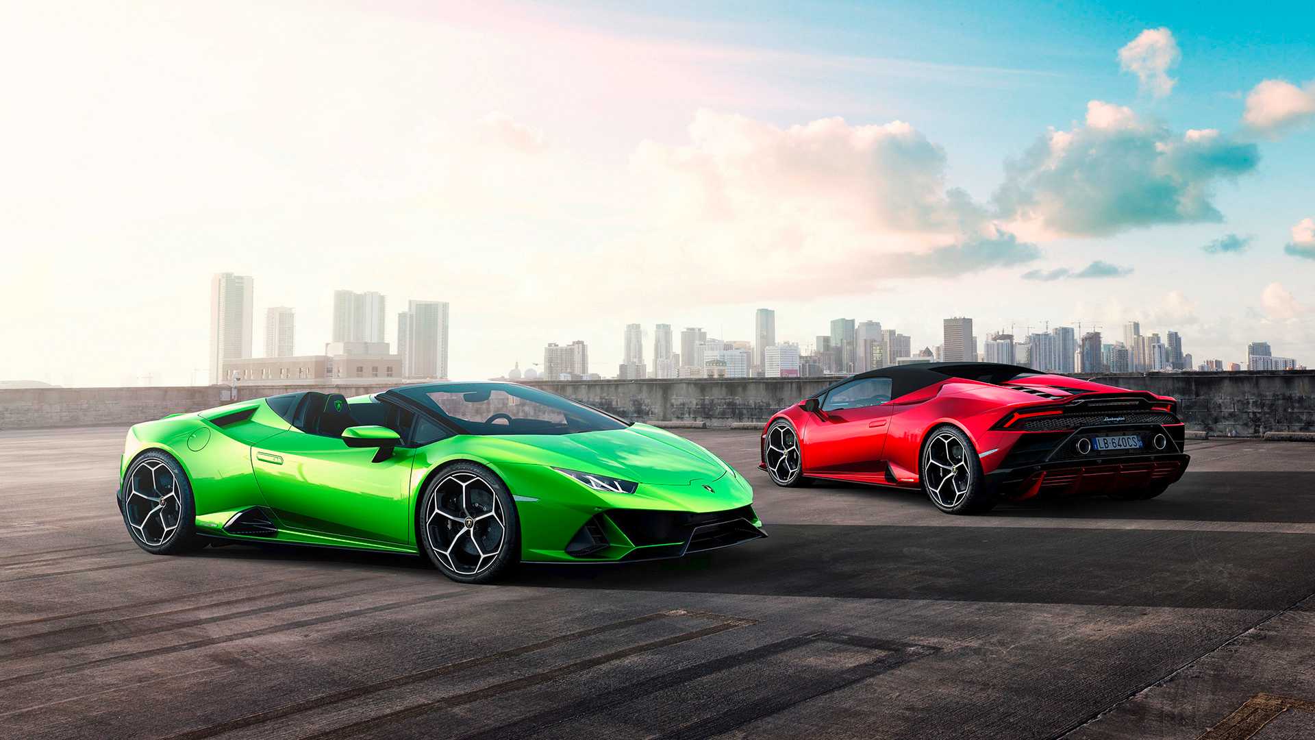 1920x1080 Lamborghini Huracán EVO Spyder Wallpaper (4)